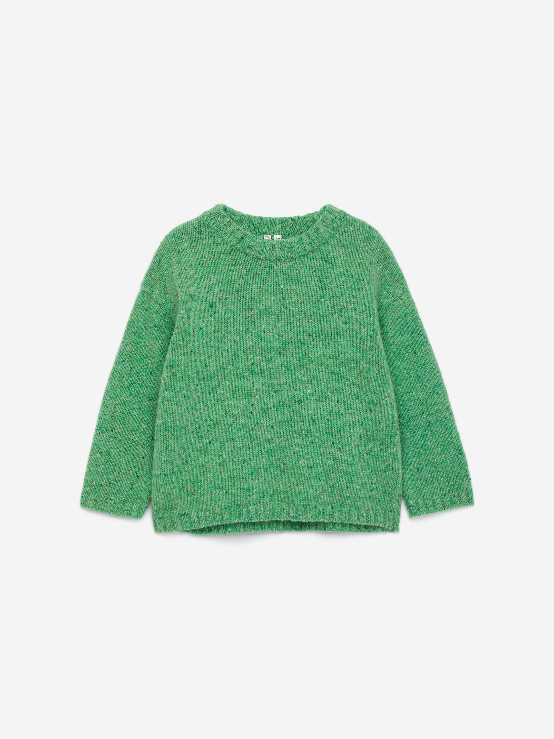 Neps Wool-Blend Jumper - Green - Regular fit - Children - StillMedia/DescriptiveStillLife - 1