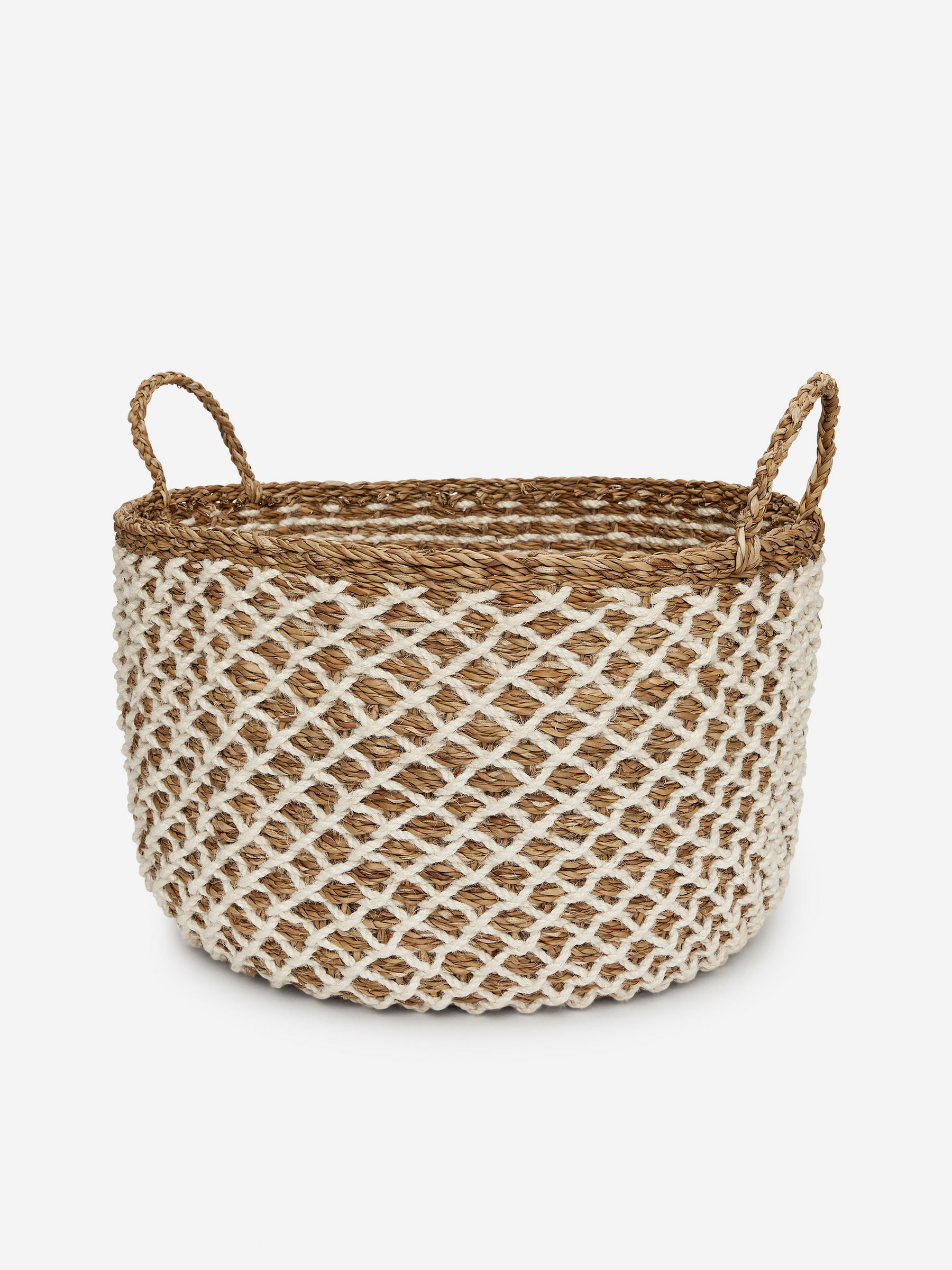 Large Storage Basket - Beige/Off White - Homeware - StillMedia/DescriptiveStillLife - 4
