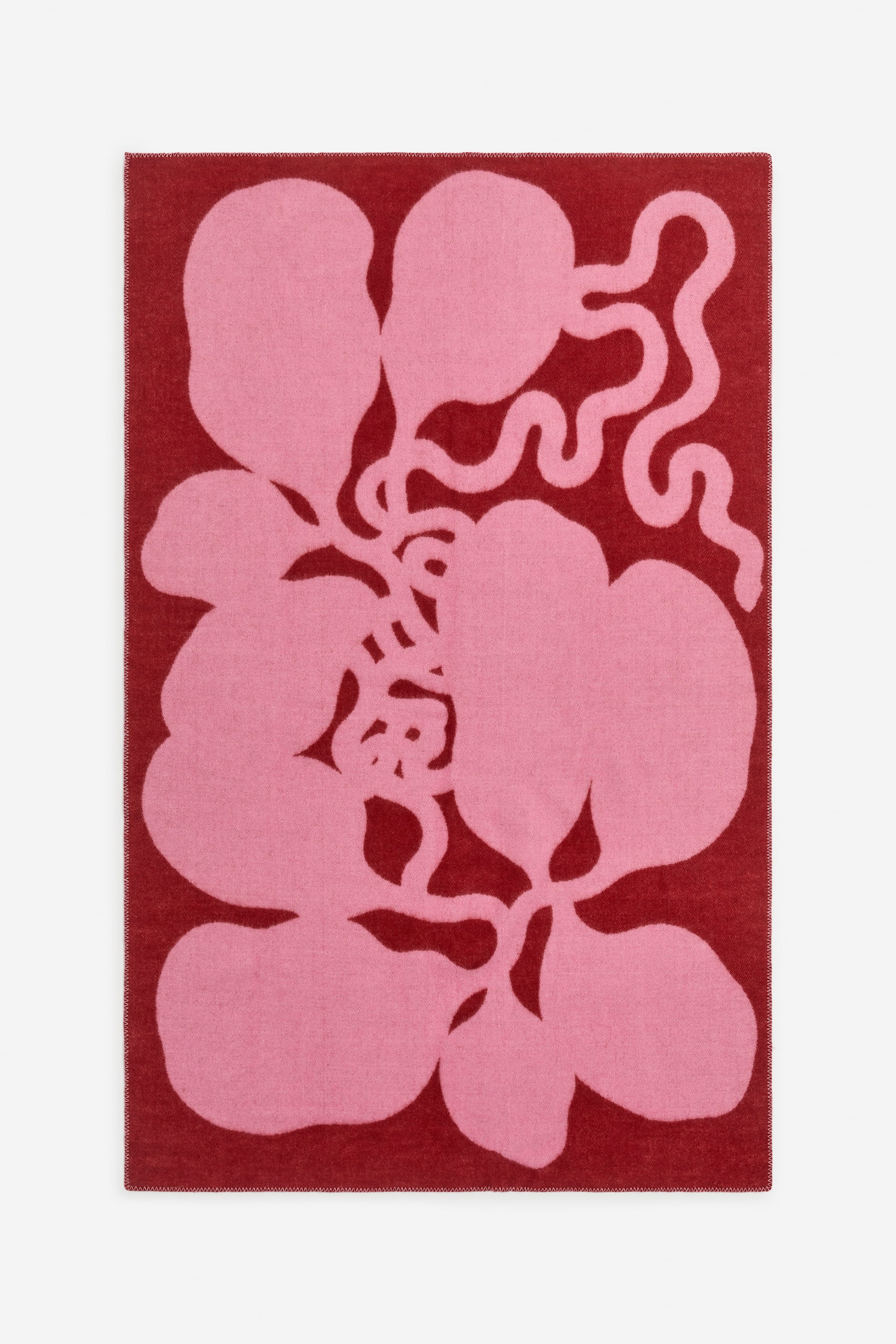 Visa större bild: Klippan Ullfilt - Röd/rosa - Home All | H&M SE 1