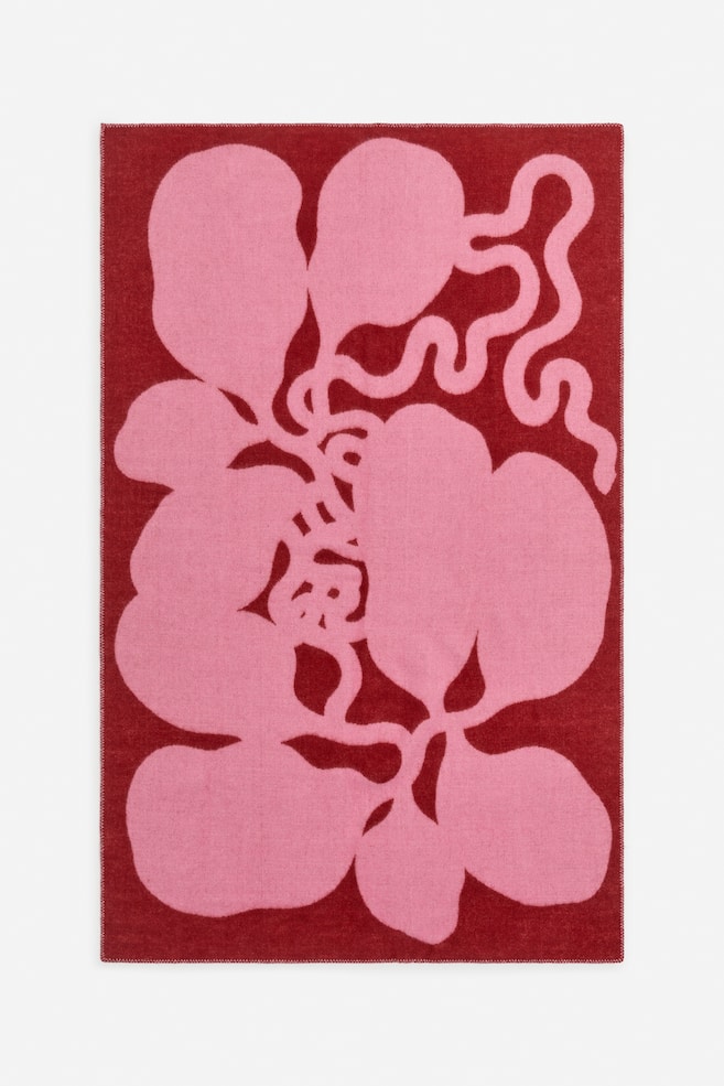 Klippan Ullfilt - Röd/rosa/Crèmevit/röd/Grön/offwhite/Vit/blå - 1