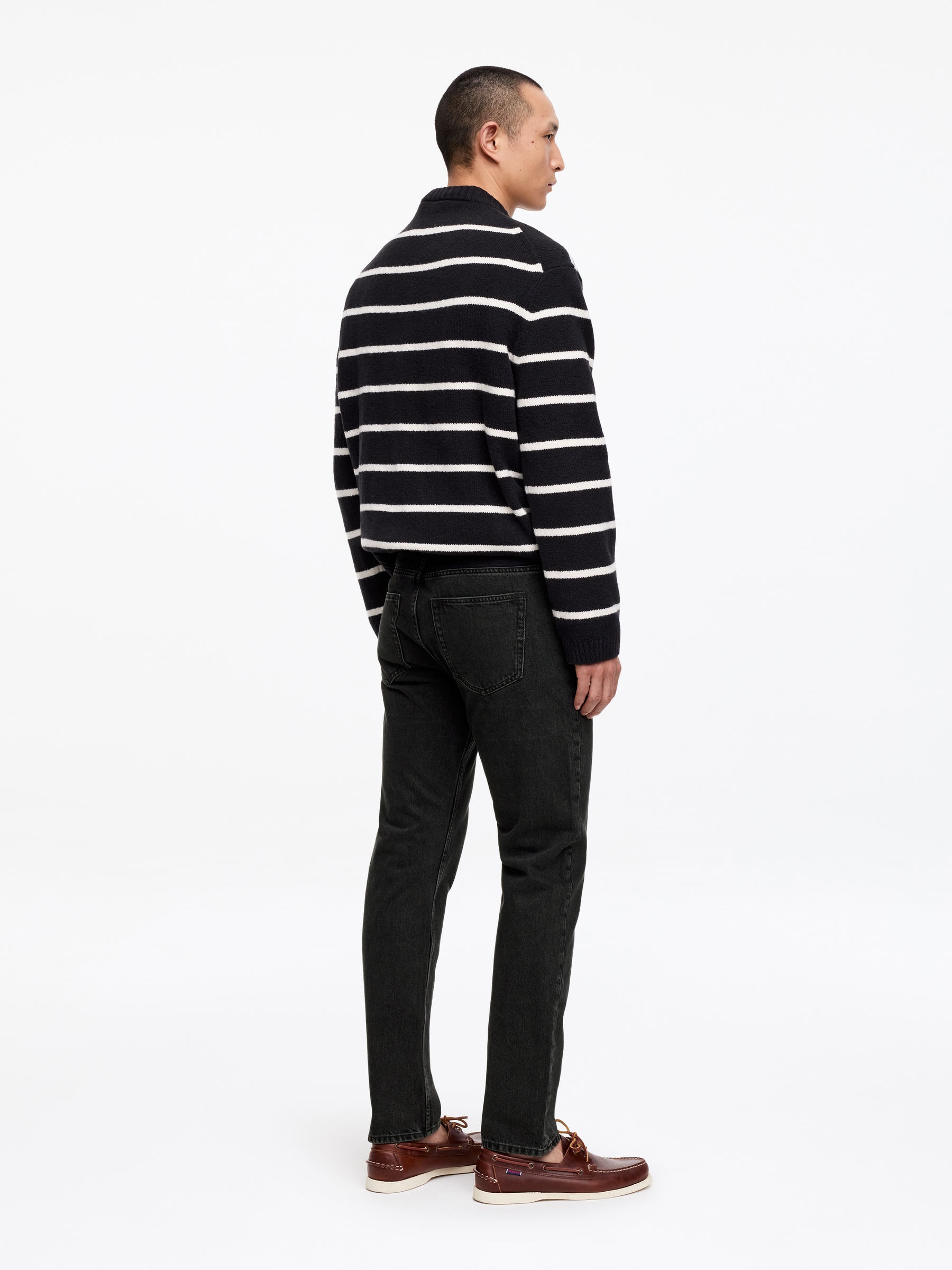 PARK Regular Straight Jeans - Black - Regular fit - Men - StillMedia/Lookbook - 7