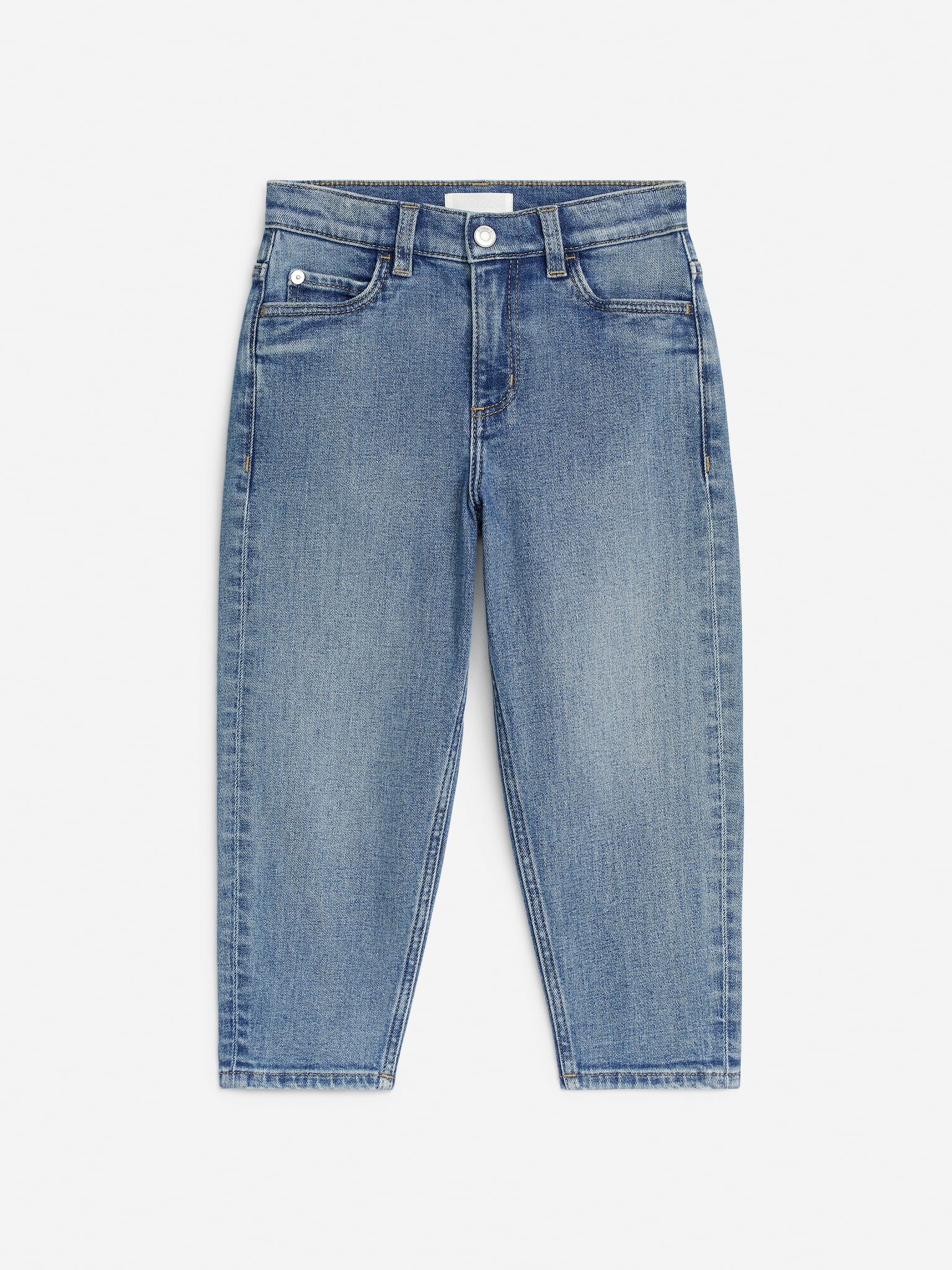 Jeans elasticizzati tapered - Blu medio