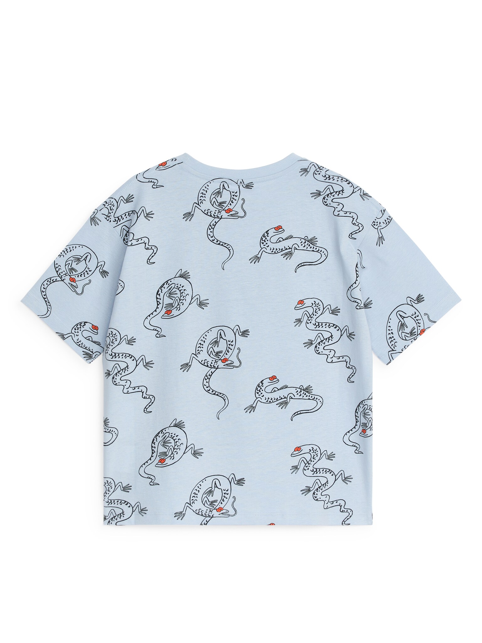 Oversized t-shirt - Ljusblå - 2