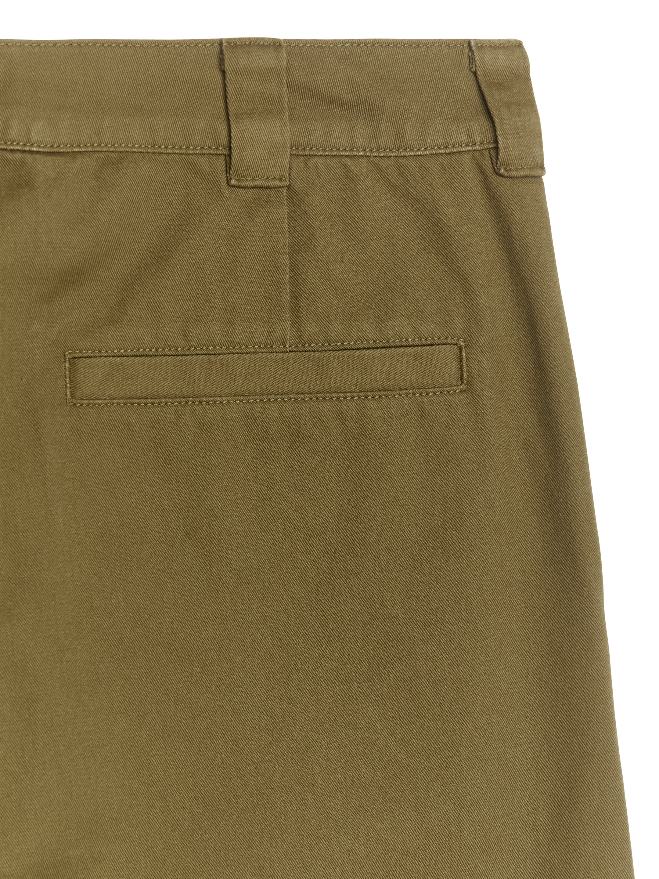 Byxor i bomullstwill - Mörkbeige - Loose fit - Men - StillMedia/DescriptiveDetail - 2