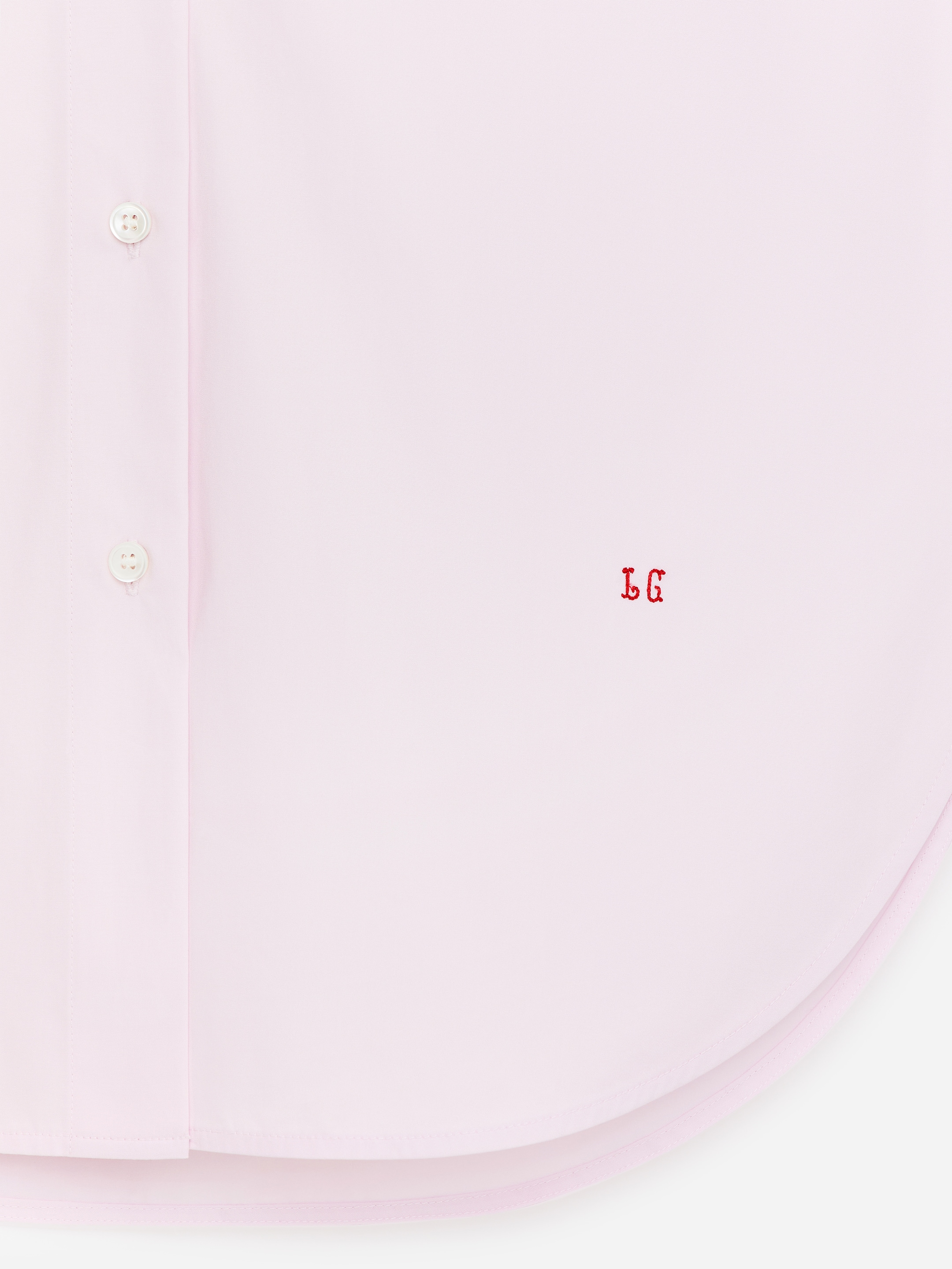 ARKET and Laila Gohar Button-Back Shirt - Light Pink - Loose fit - Women - StillMedia/DescriptiveDetail - 2