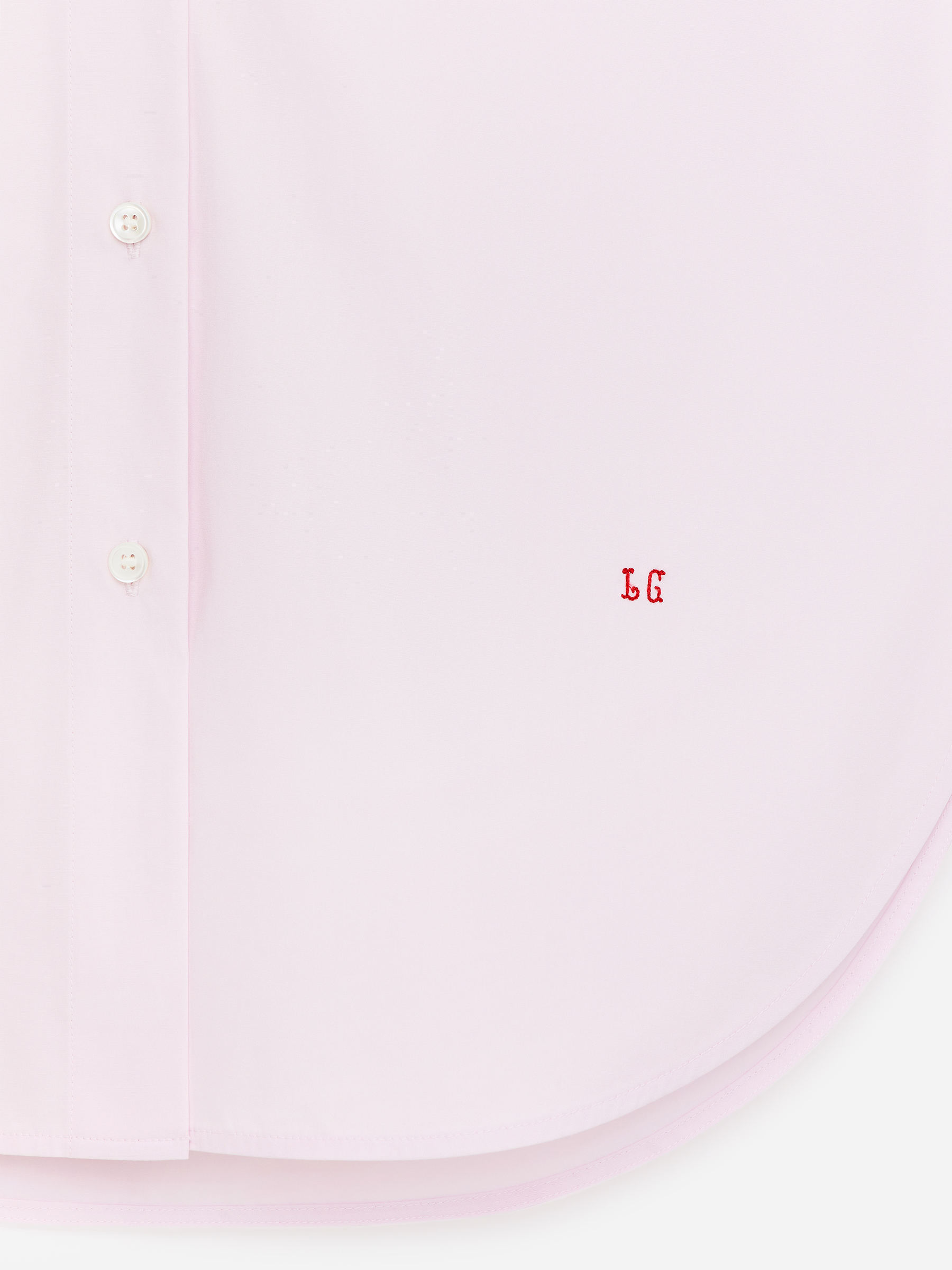 ARKET and Laila Gohar Button-Back Shirt - Light Pink - Loose fit - Women - StillMedia/DescriptiveDetail - 2