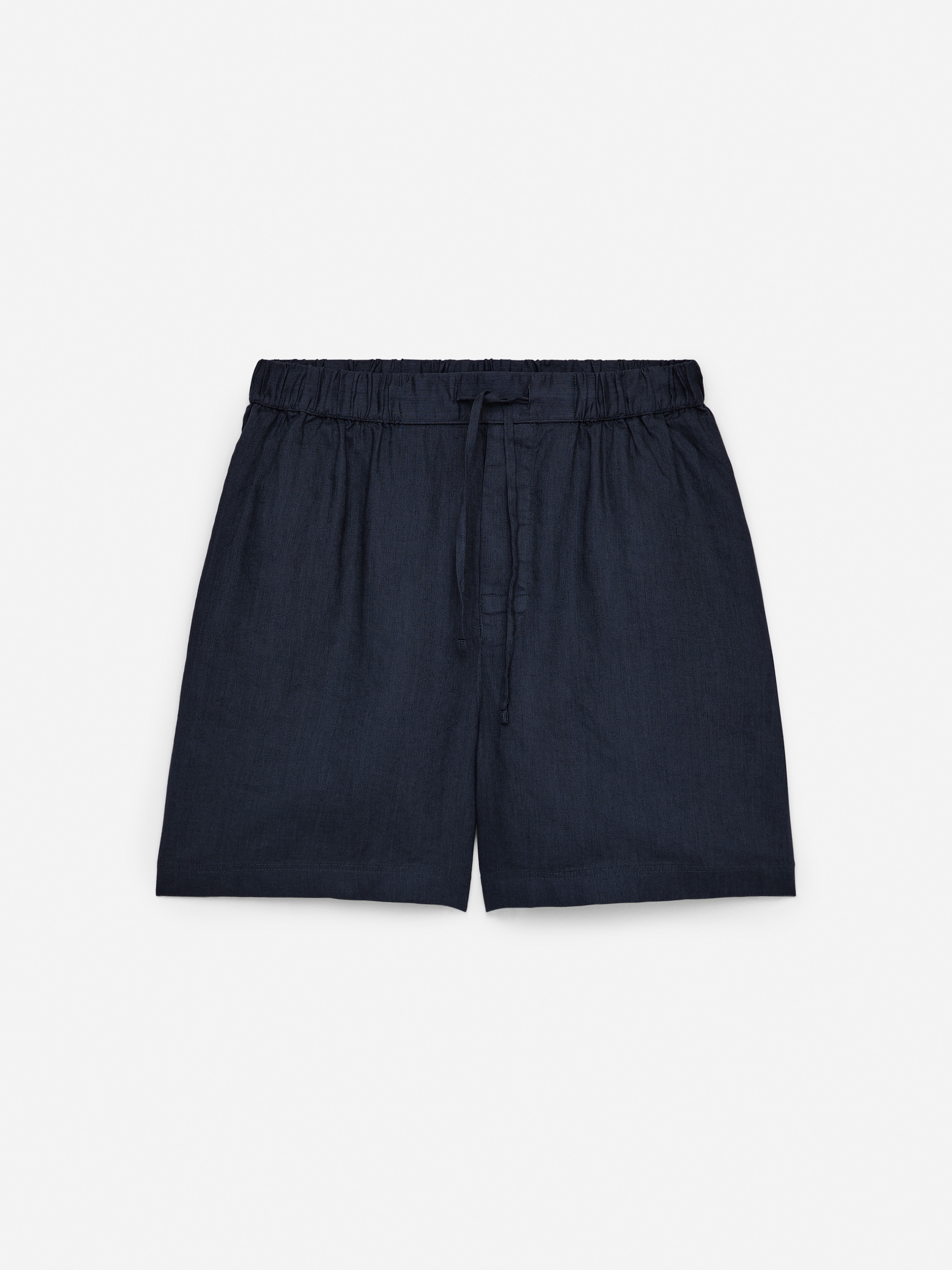 Visualizza immagine più grande: Shorts in lino - Blu scuro - UOMO | H&M IT 1