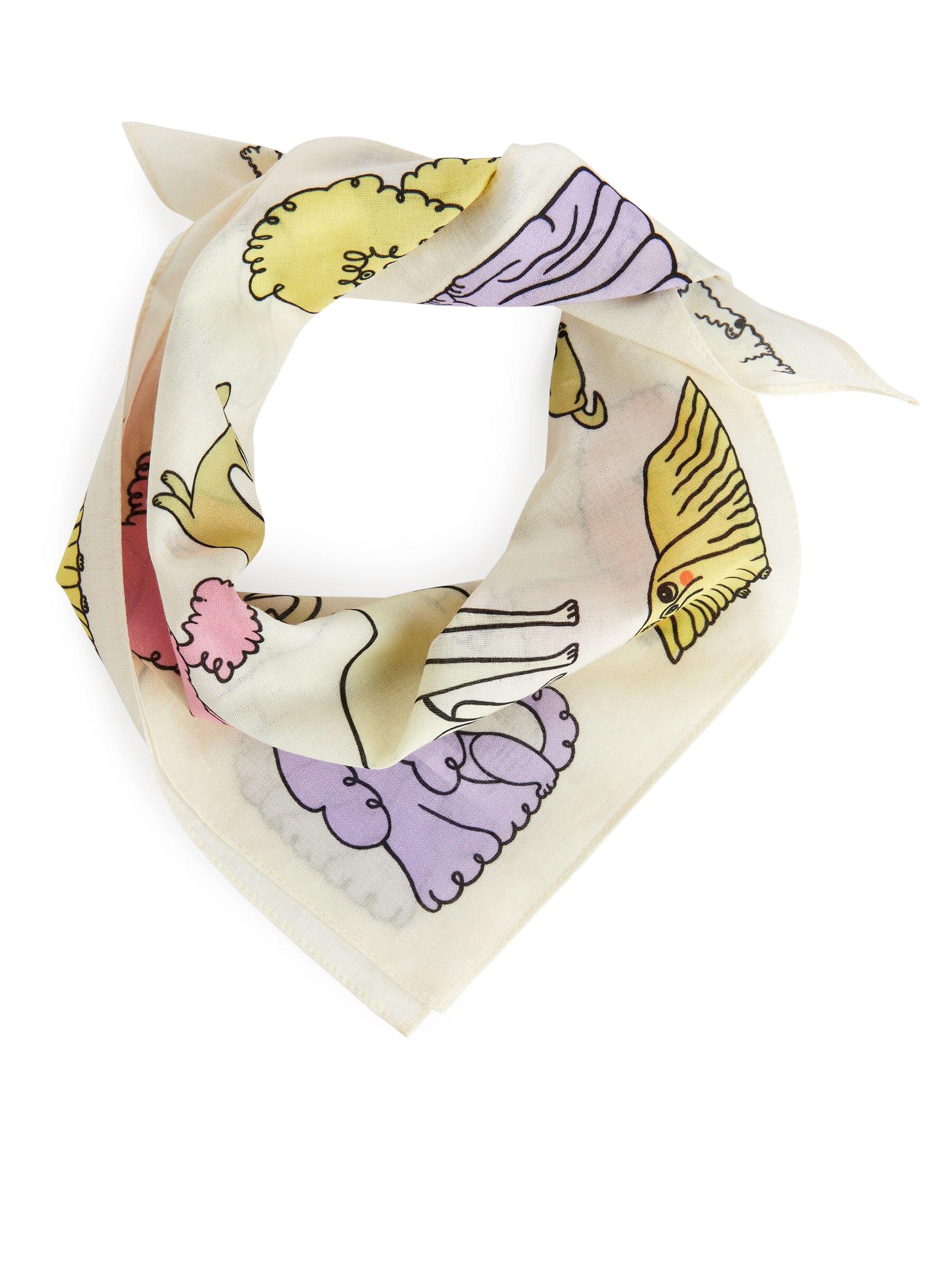 Bandana aus Baumwolle - Cremeweiß/mehrfarbig - Kinder - StillMedia/DescriptiveStillLife - 1