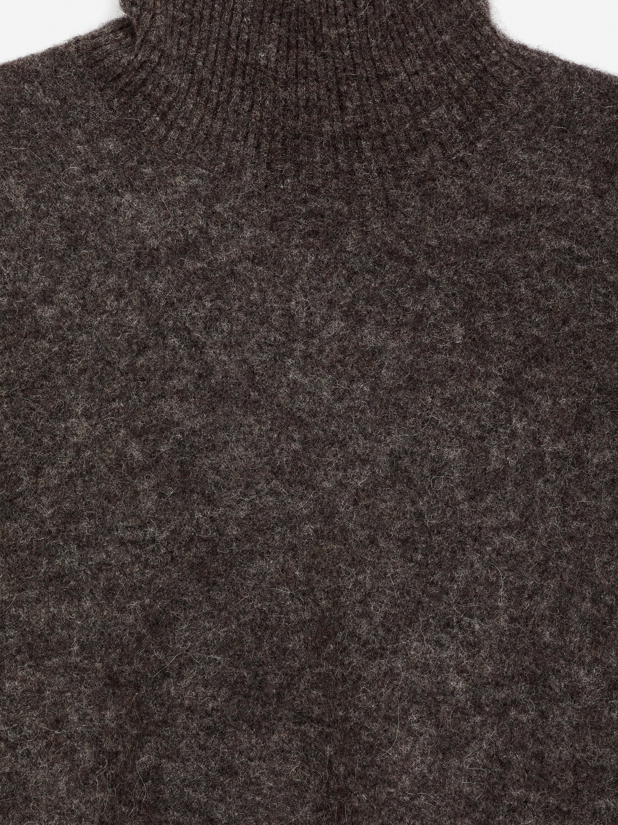 Ver imagen más grande: Jersey de cuello vuelto - Marrón - MUJER | H&M ES 6