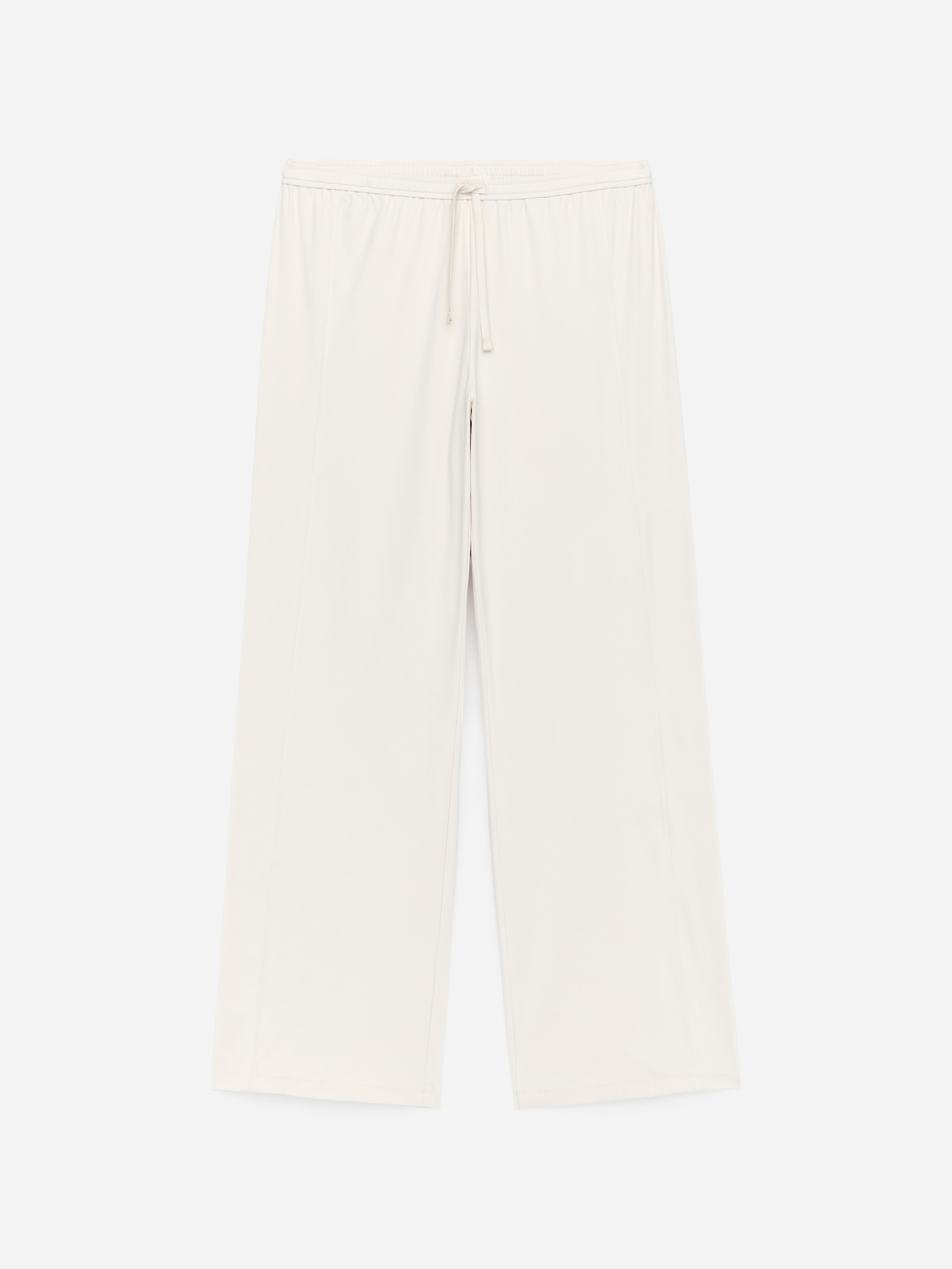 Vida trikåbyxor - Vit - Loose fit - Women - StillMedia/DescriptiveStillLife - 2