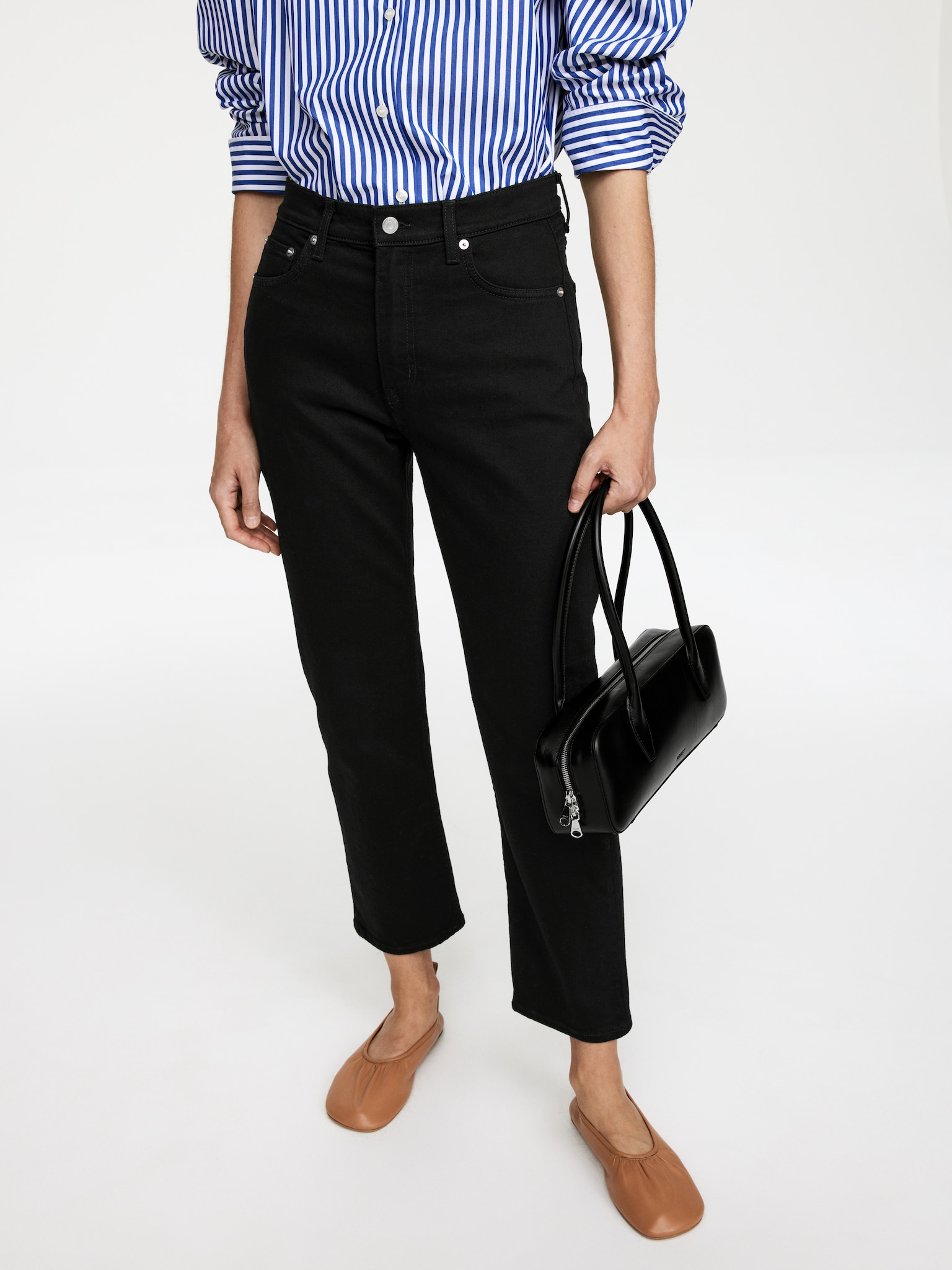 JADE CROPPED Slim Jeans - Black/Dark Blue/Mid Blue/White/Blue/Dark Blue - 6