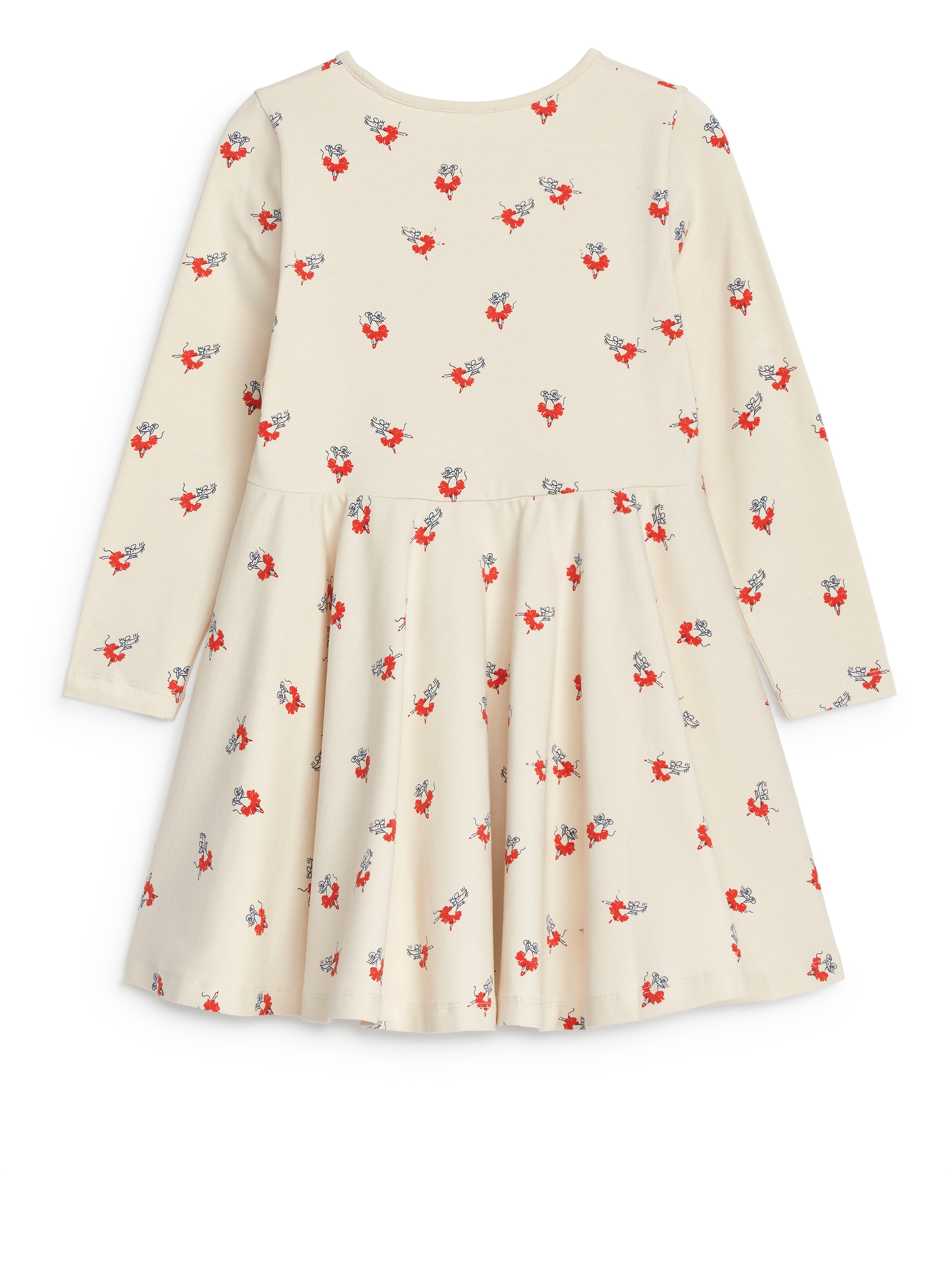 Größeres Bild ansehen: Jerseykleid - Cremeweiß/Ballerinas - Kids | H&M DE 2