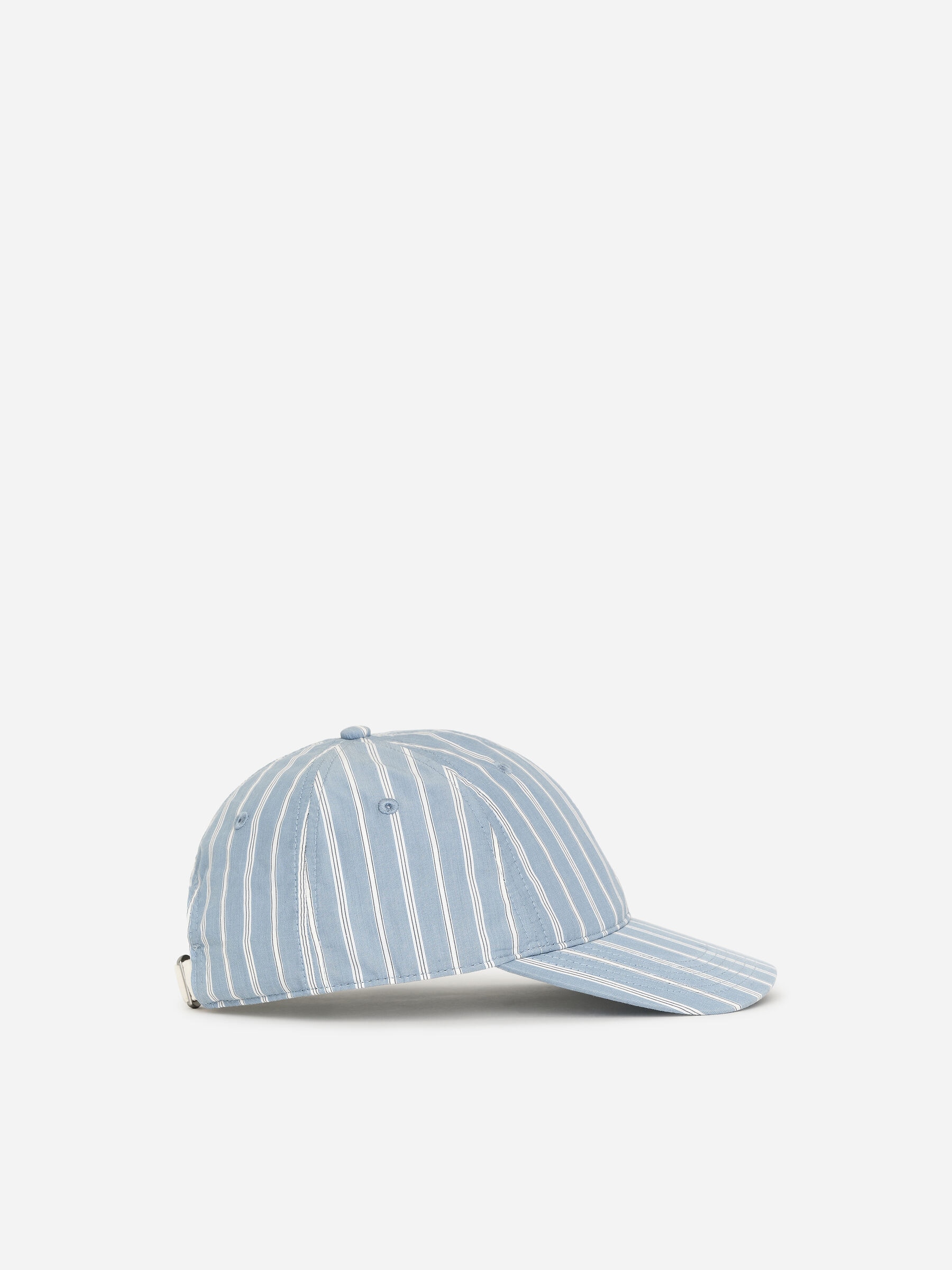 Poplin Baseball Cap-#8B99AA-18937