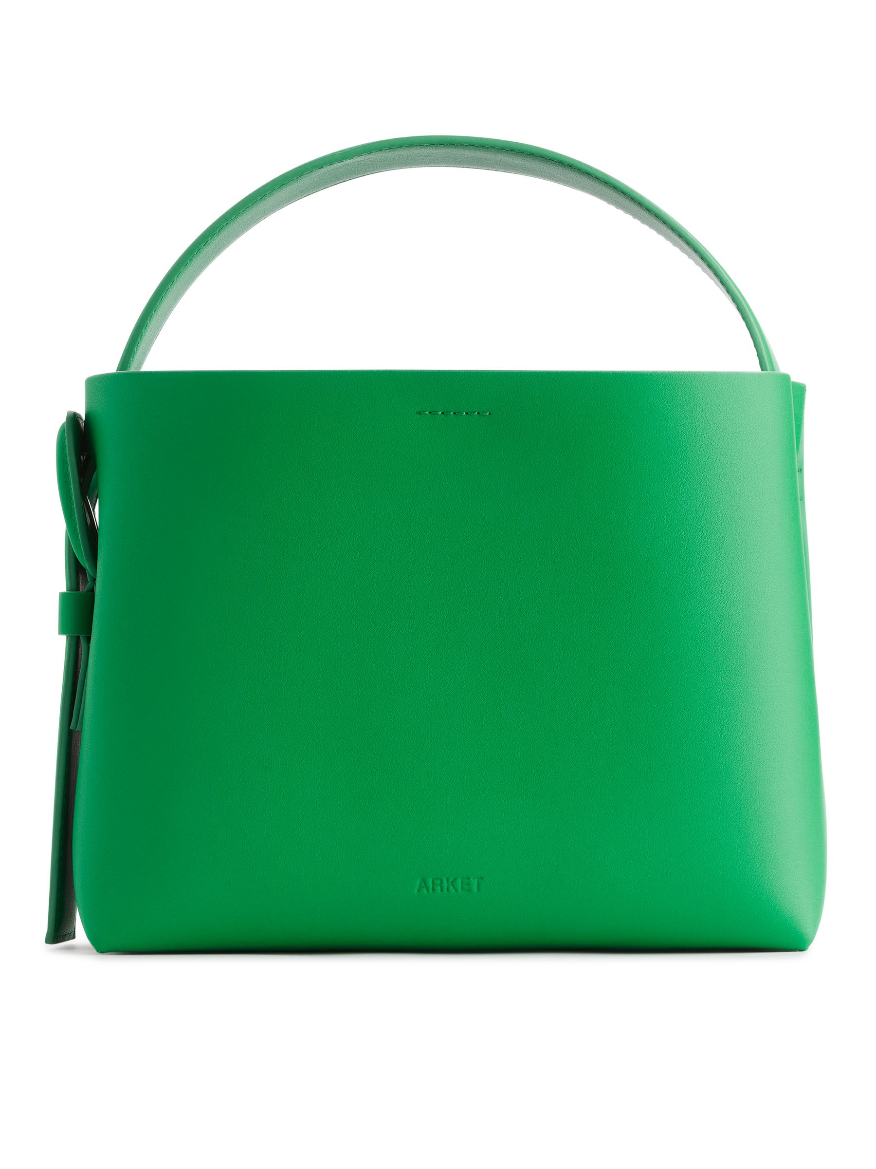 Borsa a tracolla rigida in pelle-#47914D-708