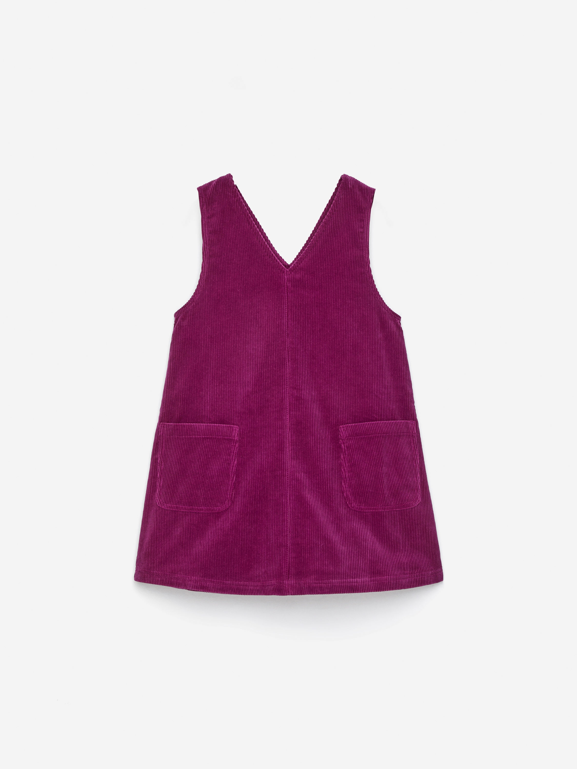 Corduroy Dress-#643556-16505