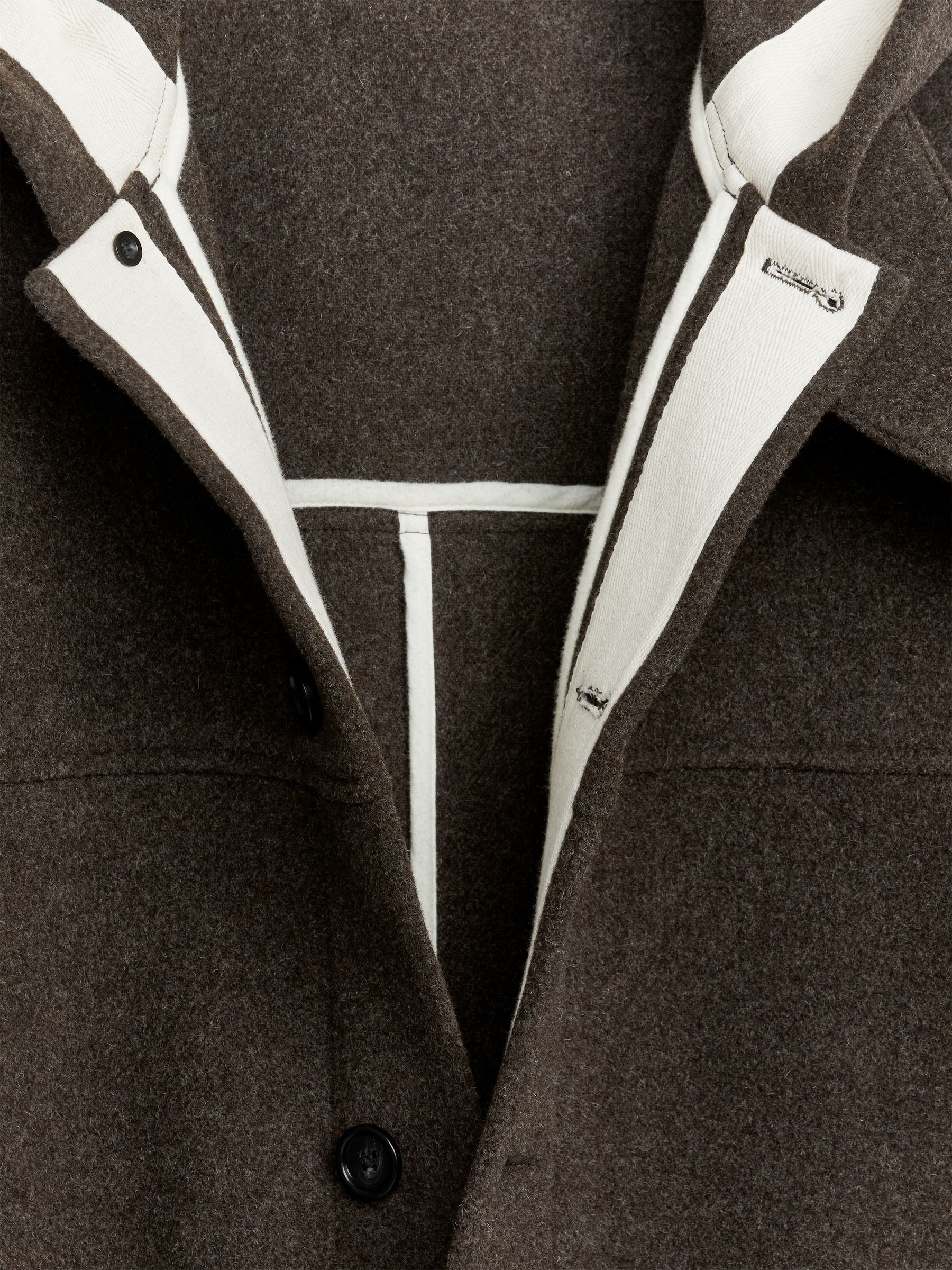 Dufflecoat mit Kapuze - Braun meliert - Regular Fit - Herren - StillMedia/DescriptiveDetail - 3