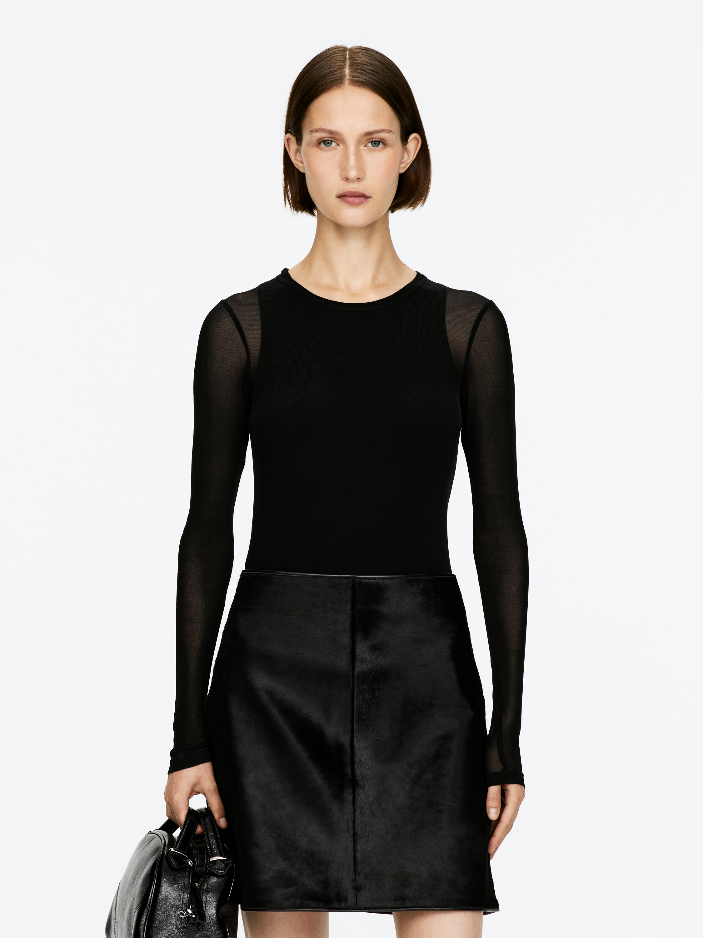 Sheer Silk Top-#272627-16089