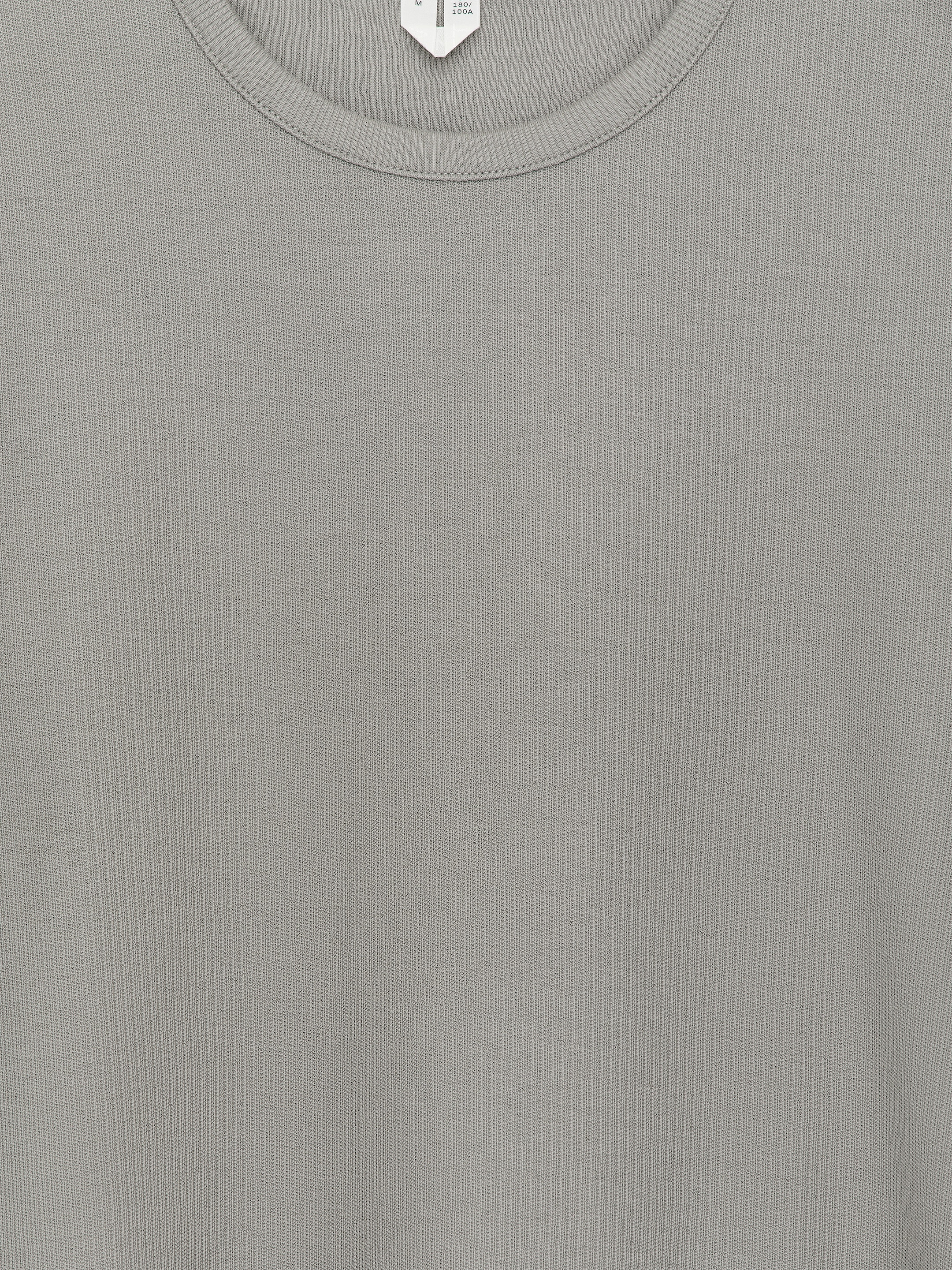 Körpernahes Baumwoll-T-Shirt - Grau - Slim Fit - Men - StillMedia/DescriptiveDetail - 2
