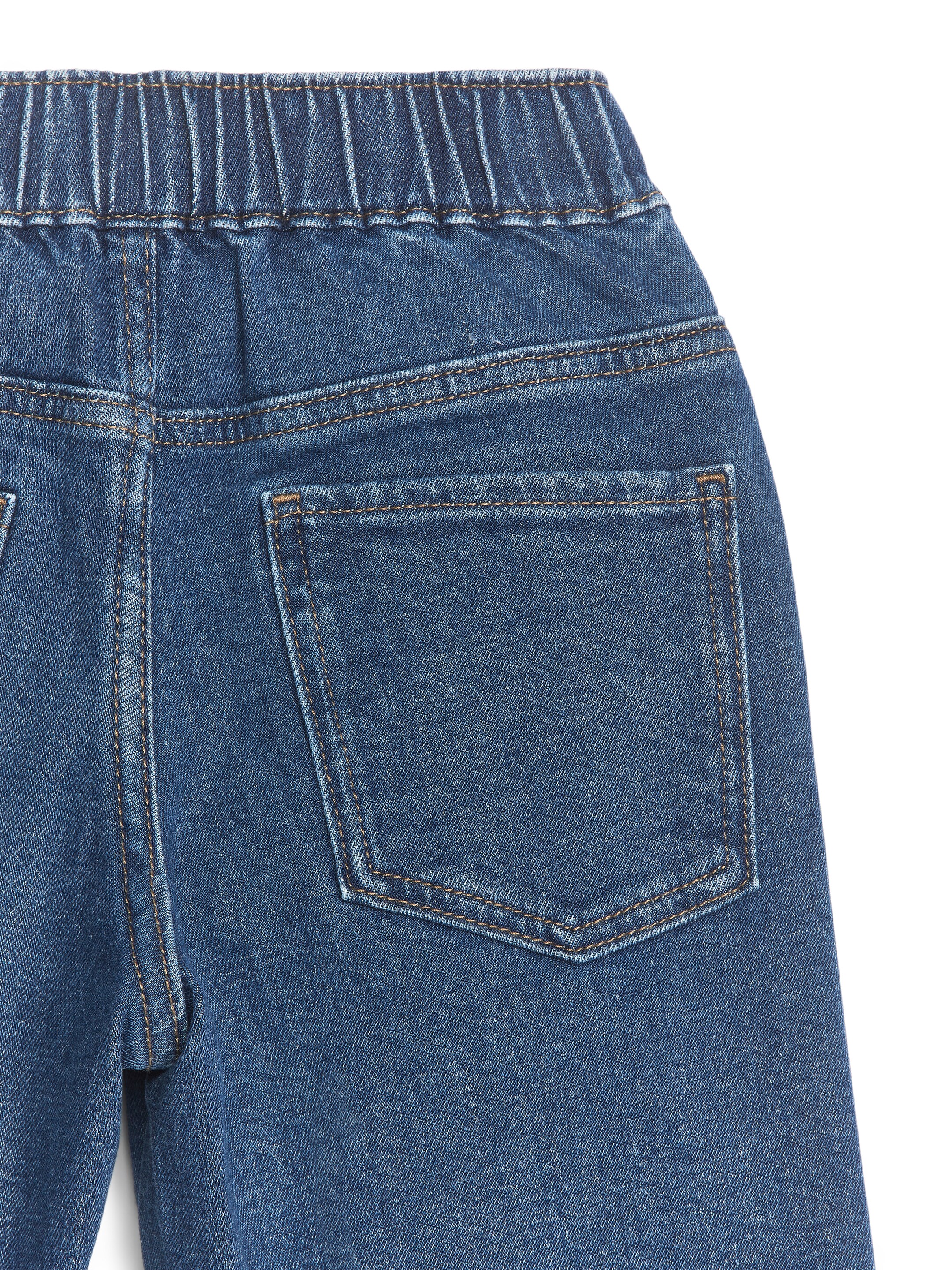 Se større billede: Pull-on denimbukser - Mellemblå - BØRN | H&M DK 3