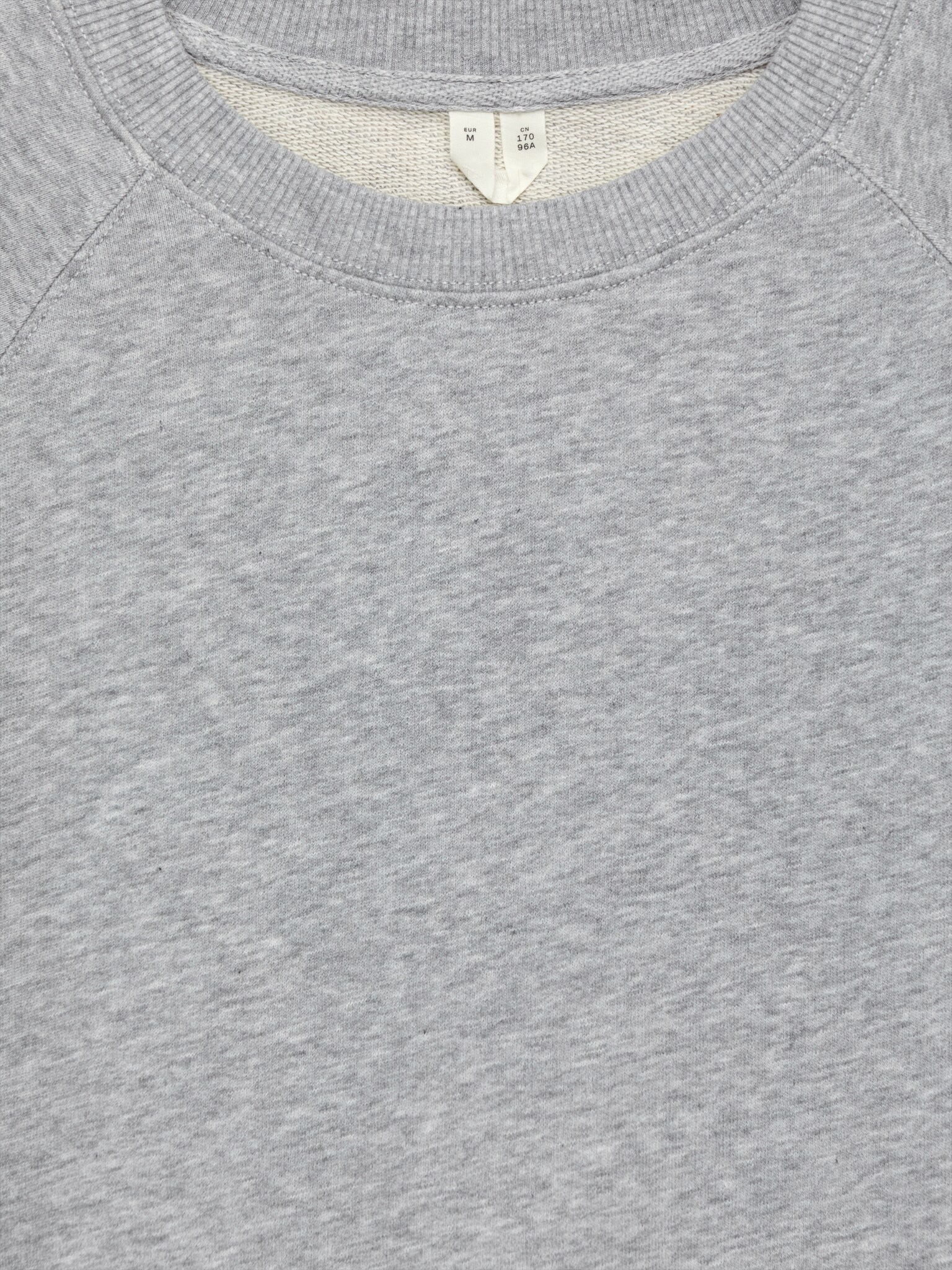 Sweat en éponge - Gris chiné/Noir/Marron foncé/Violet/Rose/Bleu/Bleu foncé - 3