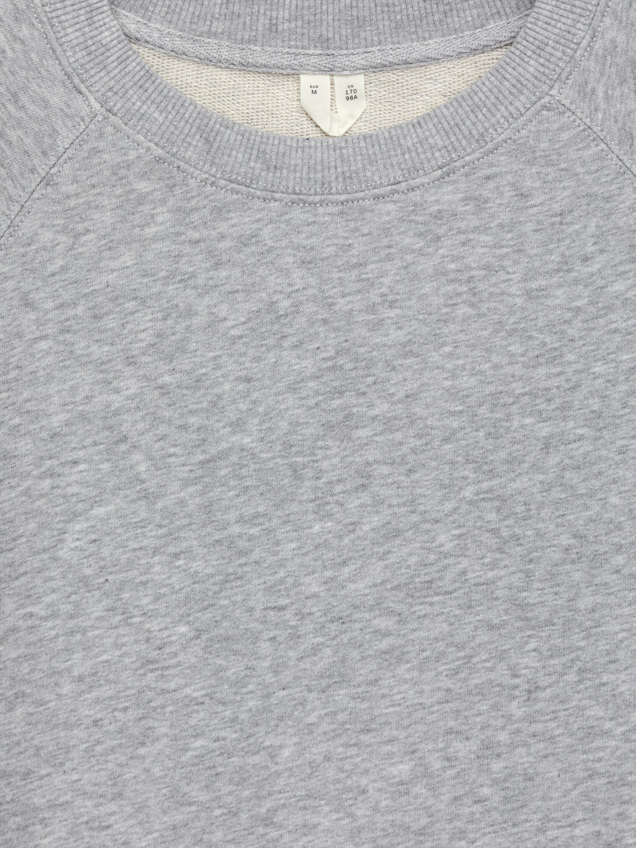 Terry Sweatshirt - Grey Melange - Regular fit - Women - StillMedia/DescriptiveDetail - 1