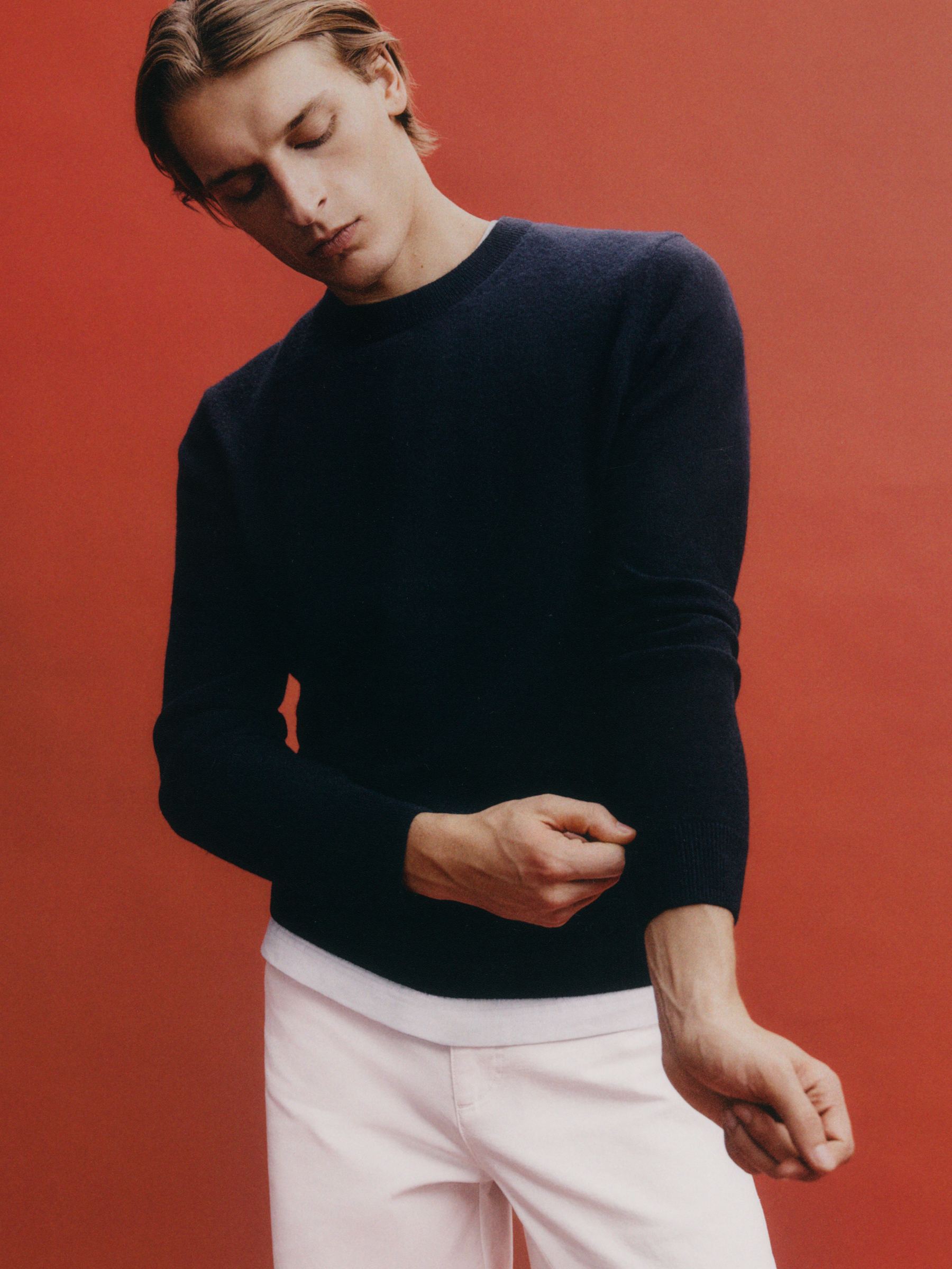 Lockere Canvas-Hose - Cremeweiß - Relaxed Fit - Men - StillMedia/Environmental - 1