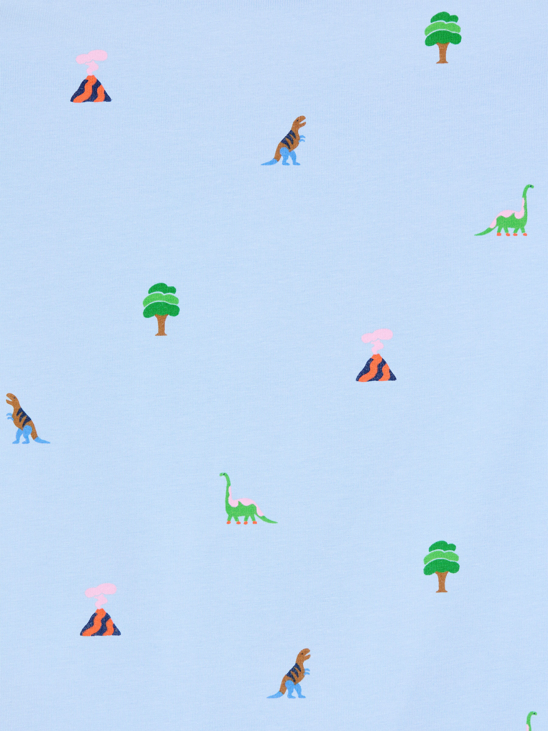 Short Jersey Pyjama Set - Jasnoniebieski/Dinozaury - Children - StillMedia/DescriptiveDetail - 1