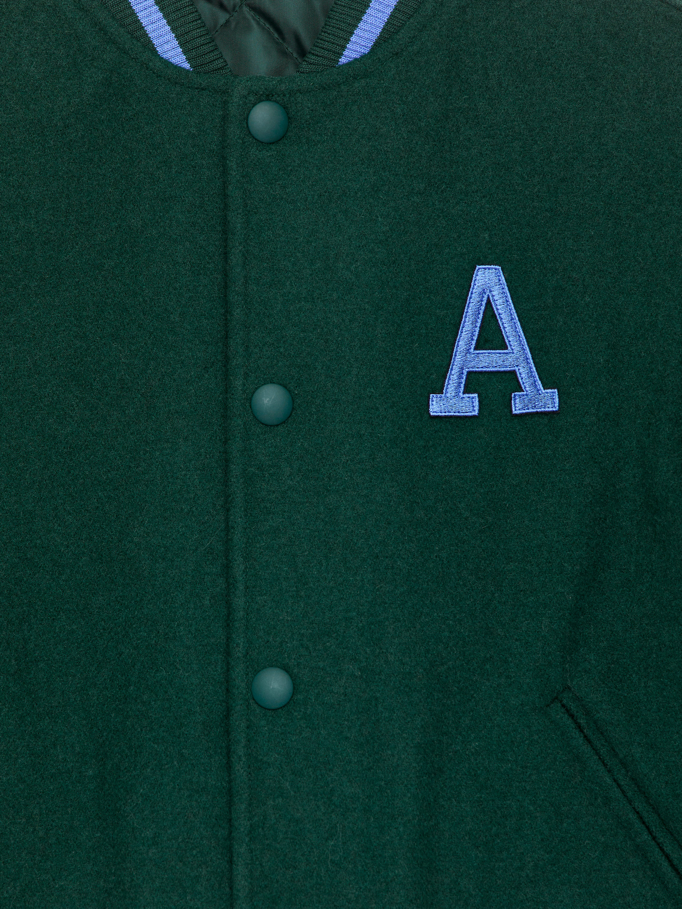 Varsity Jacket - Green - Regular fit - Children - StillMedia/DescriptiveDetail - 3