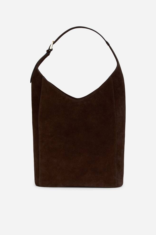 Totebag i ruskind - Brun - 1