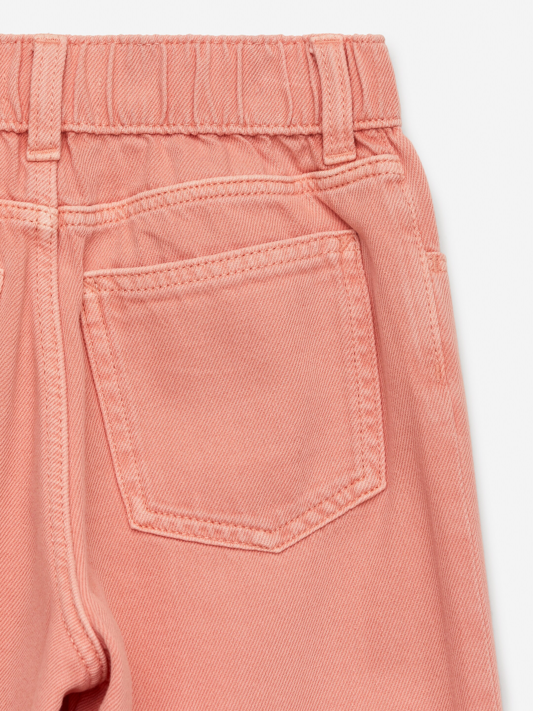 Zobrazit větší obrázek: Široké džínové kalhoty - Peach - DĚTI | H&M CZ 3