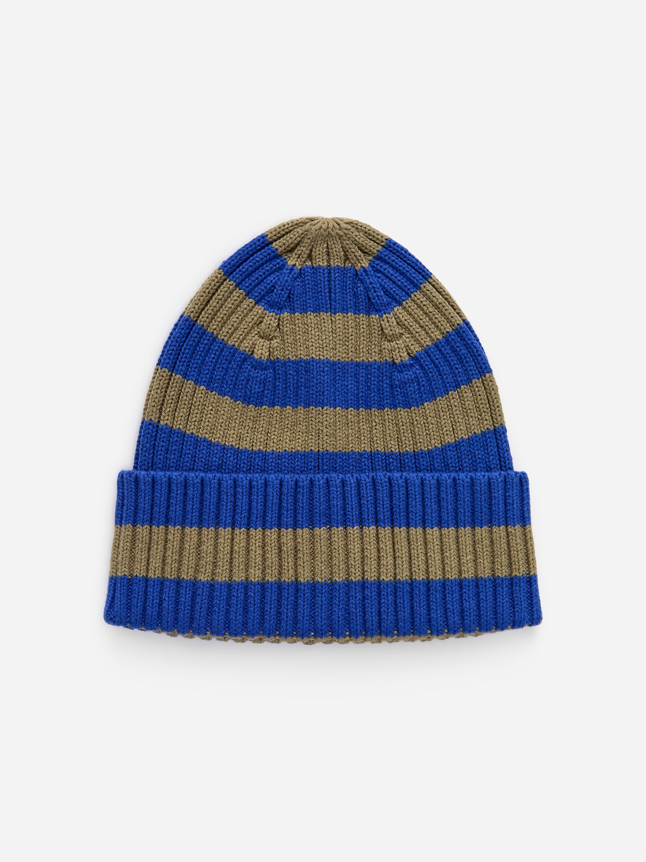 Ver imagen más grande: Gorro de punto de canalé - Azul/verde caqui - NIÑOS | H&M ES 1