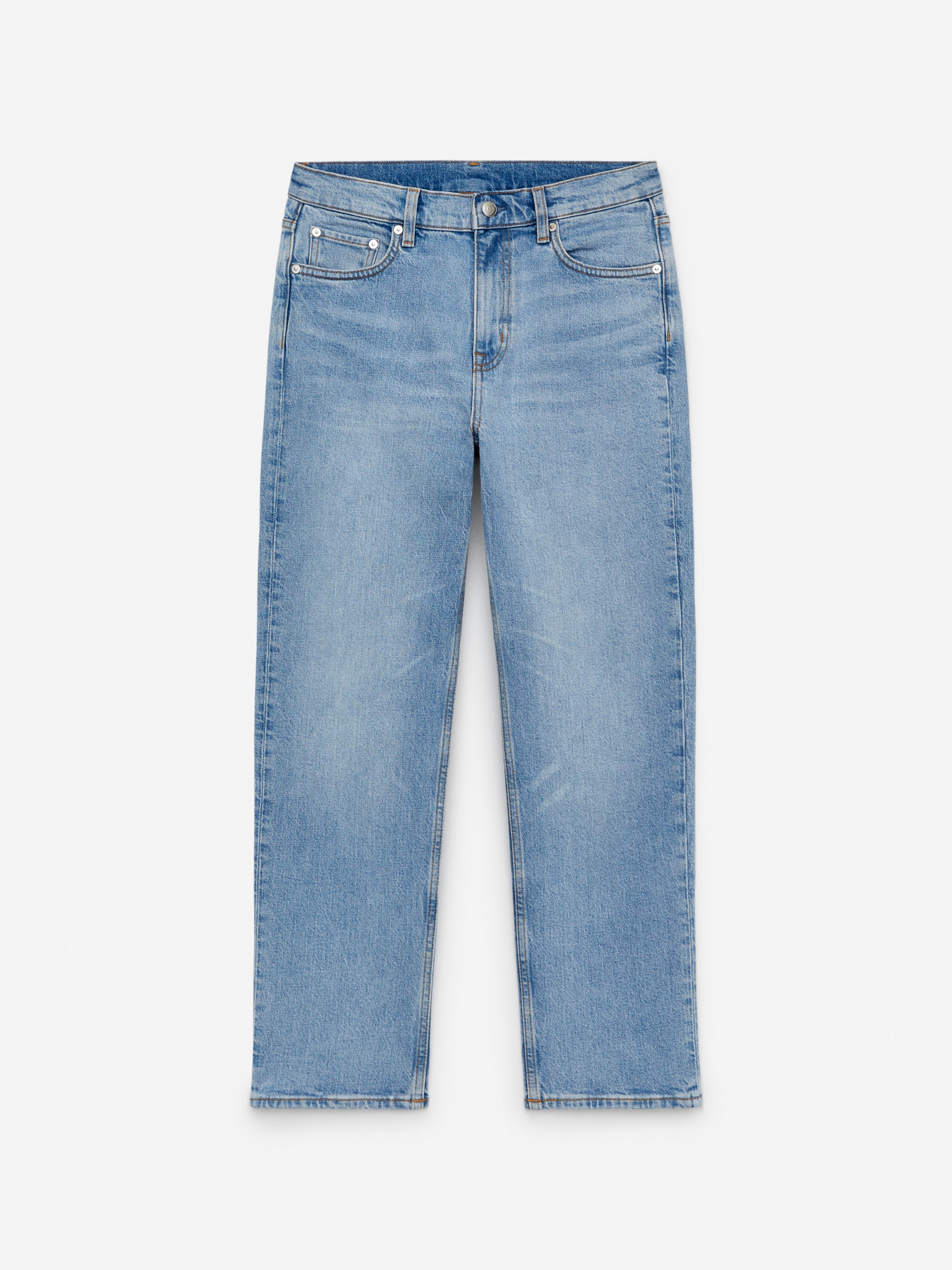 Slim džíny JADE CROPPED - Modrá/Tmavě modrá/Vymytá černá/Tmavě modrá/White/Středně modrá/Tmavě červená/Dark Blue/Washed Black