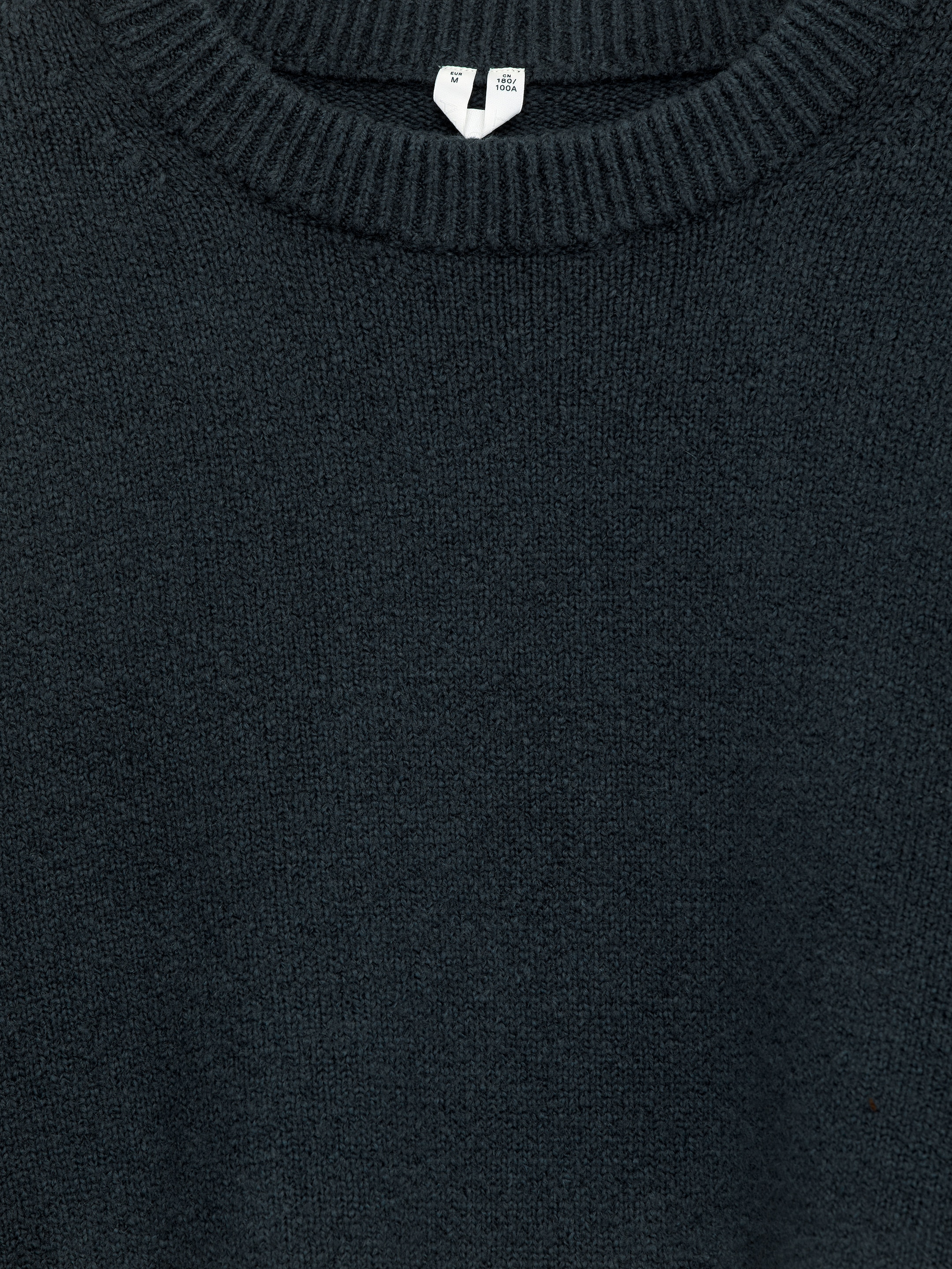 Tröja i bomullsmix - Mörkgrå - Loose fit - Men - StillMedia/DescriptiveDetail - 1