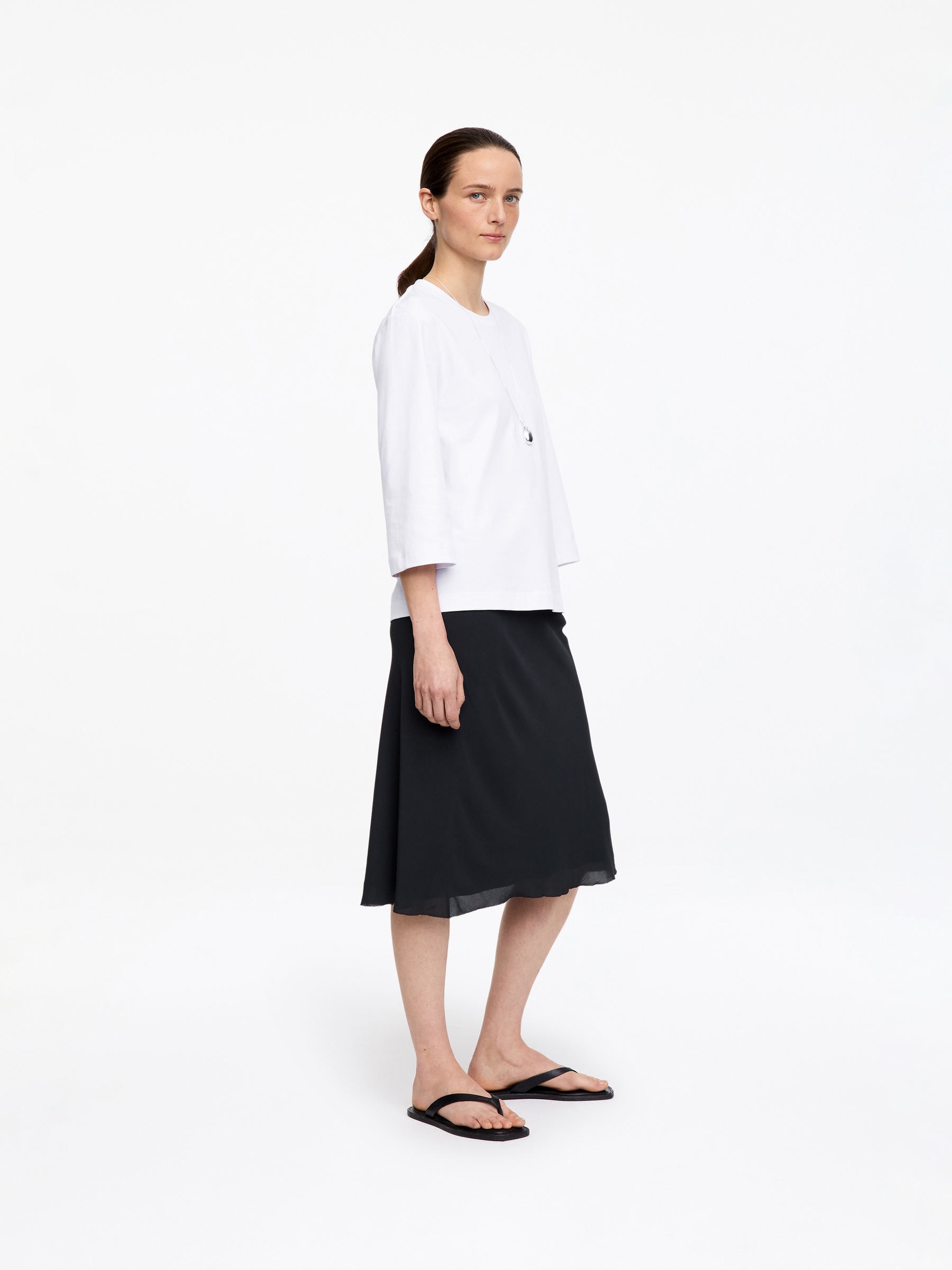 EIRA Heavyweight T-Shirt - White - Regular fit - Women - StillMedia/Lookbook - 14