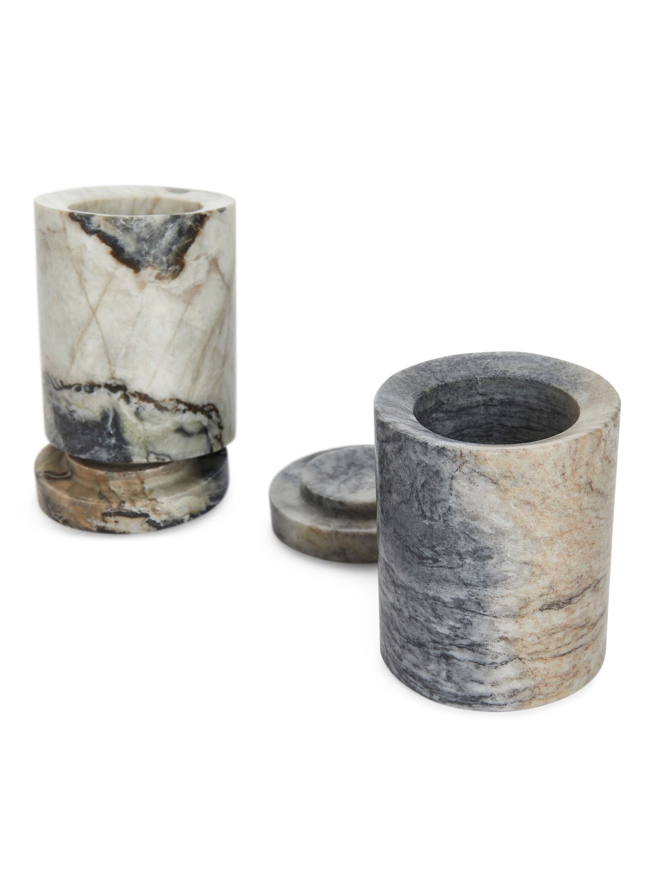 Visa större bild: Tandborsthållare i marmor - Melerad - Home All | H&M SE 4