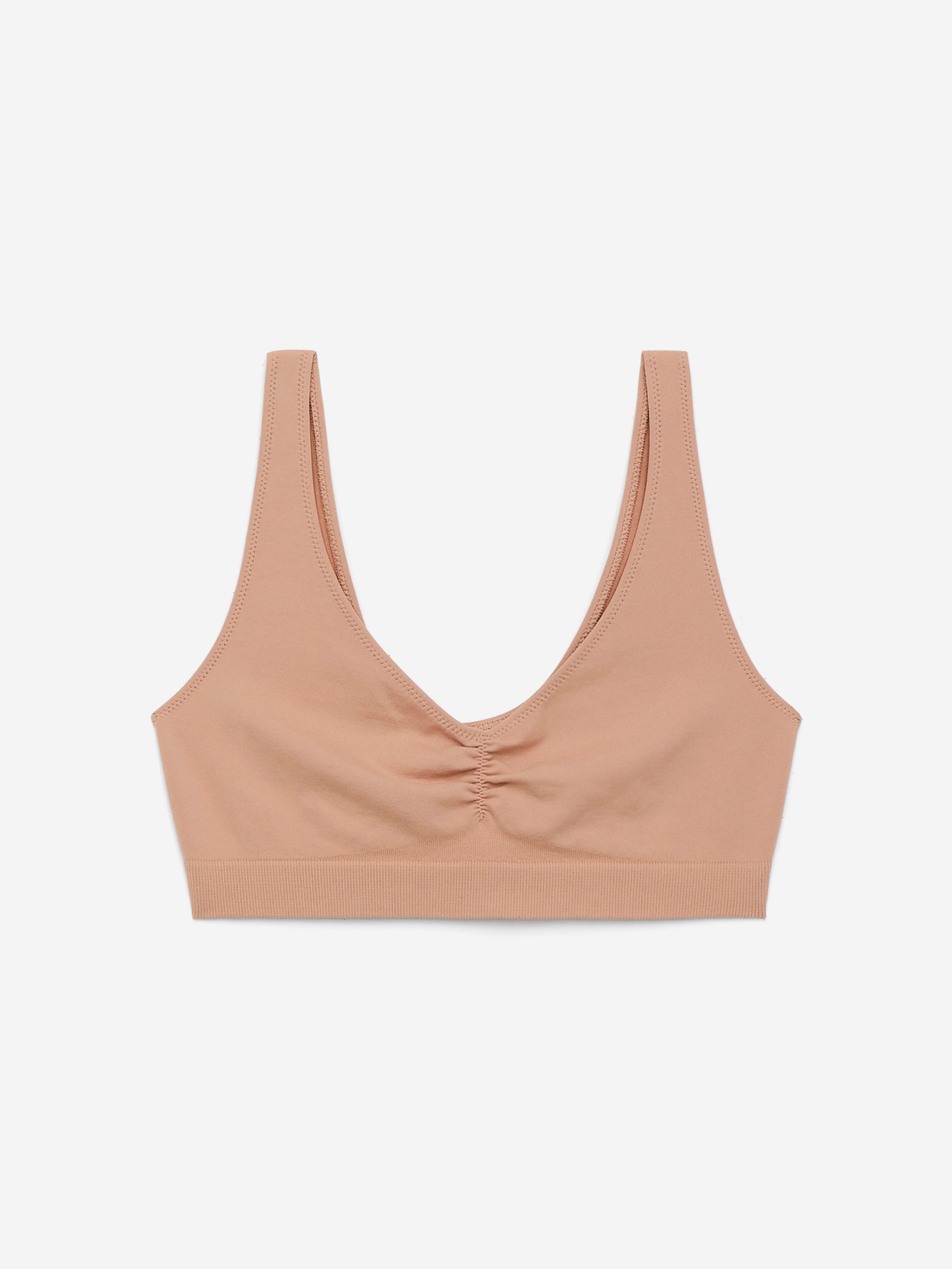 Seamless Top - Beige - Slim fit - Women - StillMedia/DescriptiveStillLife - 2