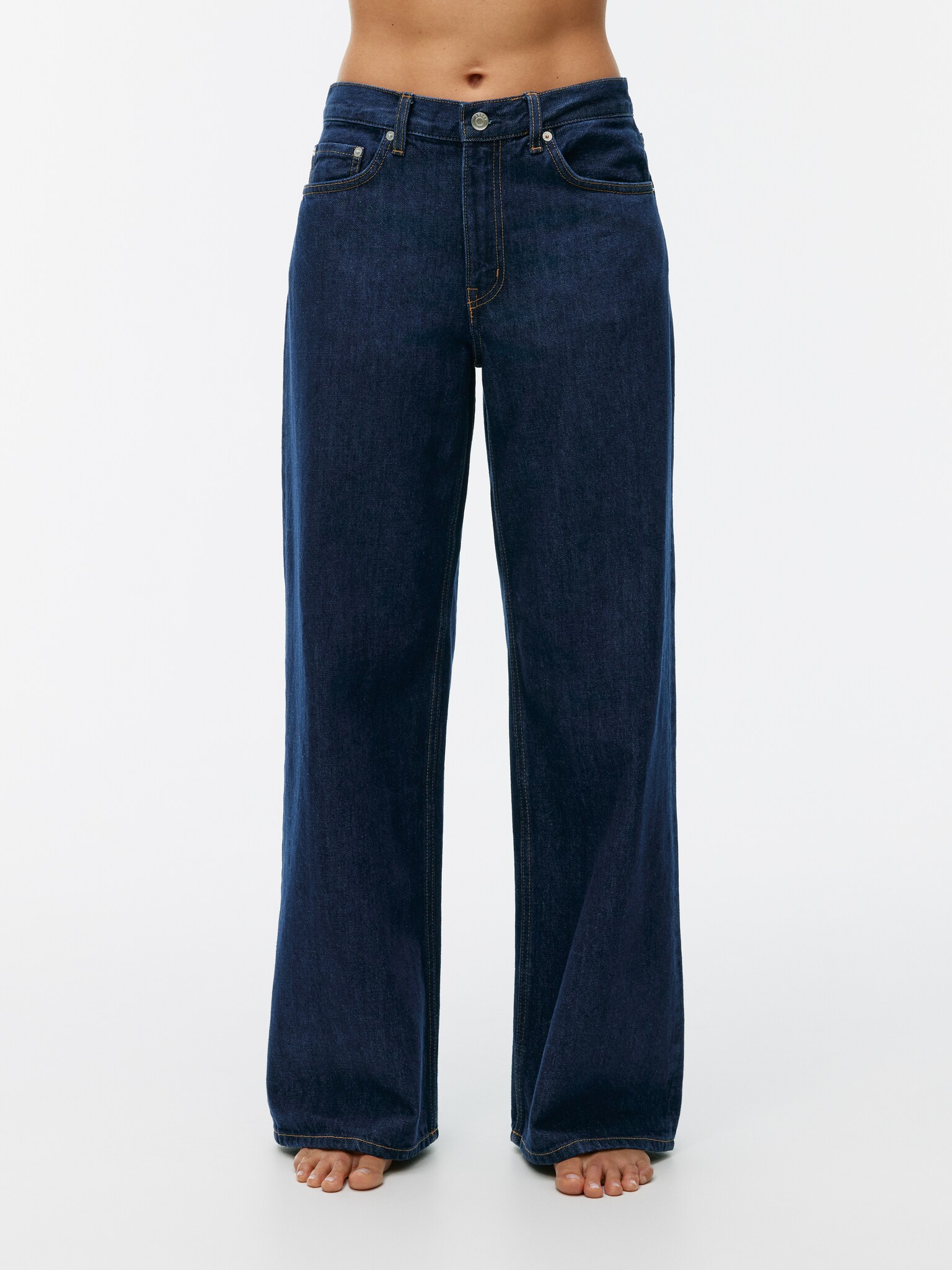 CLOUD Loose Jeans mit weitem Bein - Dunkelblau/Grau/Mittelblau/Dunkelblau/Verwaschenes Blau - 6