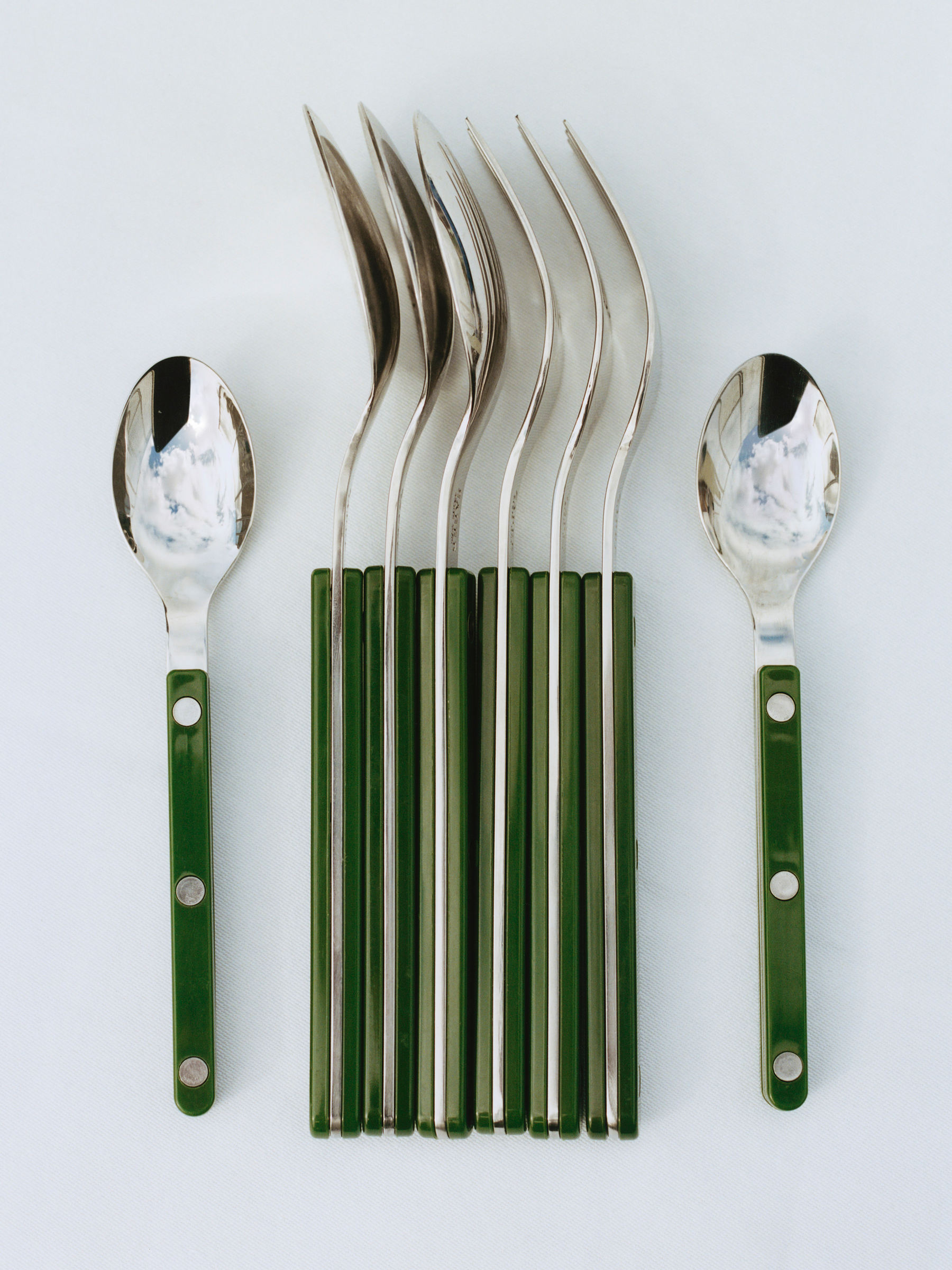 Cubiertos Bistrot Sabre Paris - Verde/plateado - Homeware - StillMedia/Environmental - 1