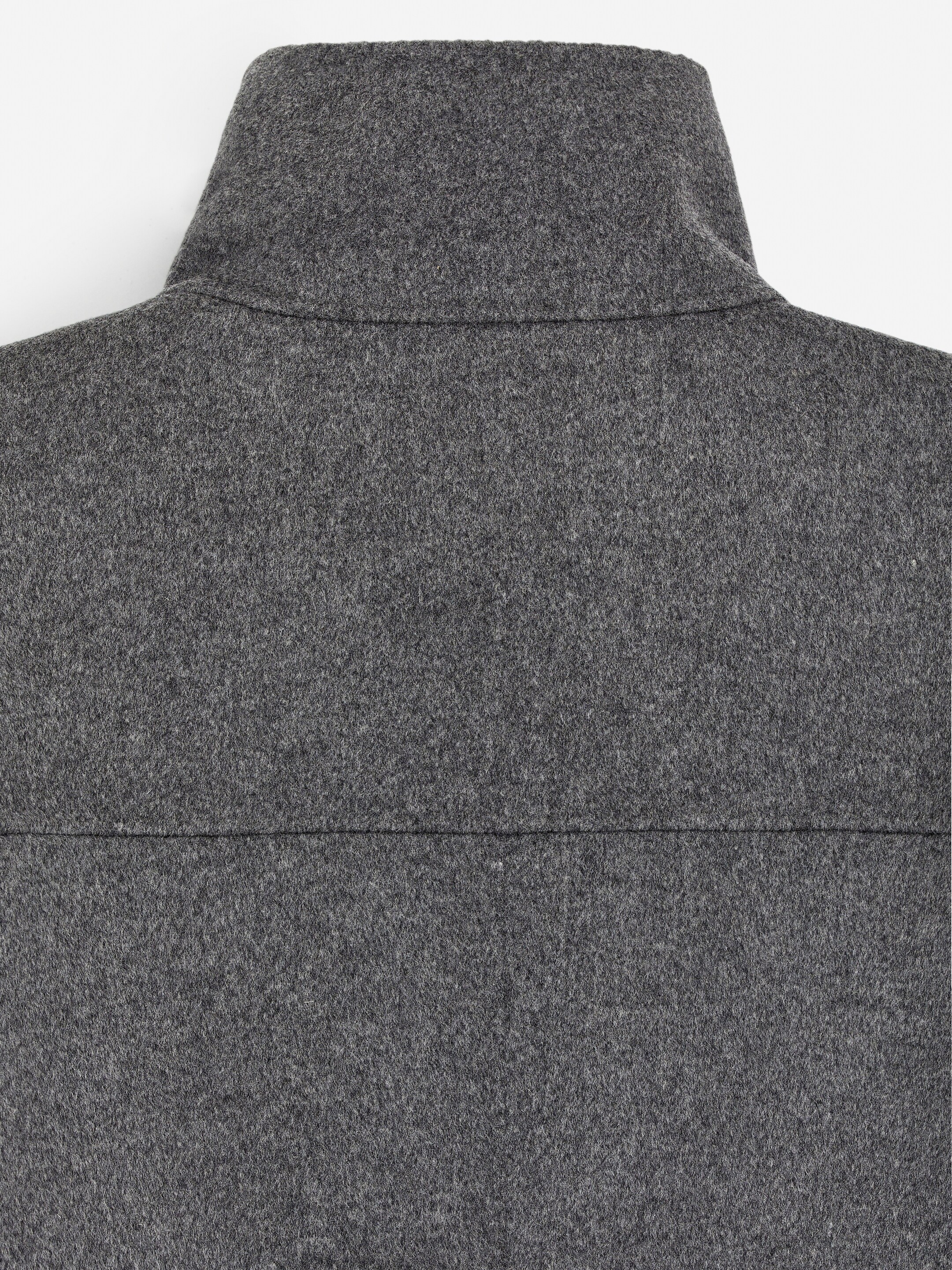 Se større billede: Doublé-jakke i uldblend - Gråmeleret - DAME | H&M DK 3