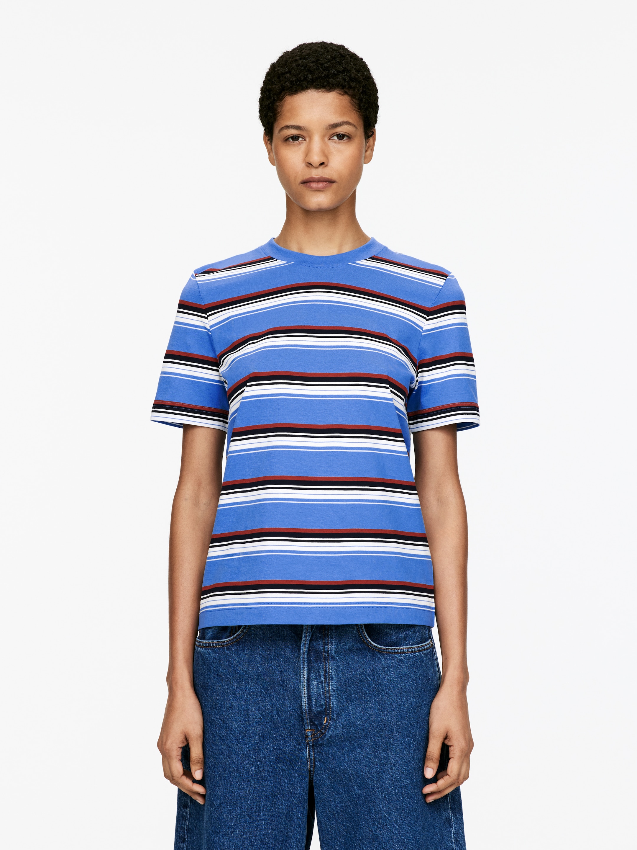 Visualizza immagine più grande: T-shirt iconica LILY - Blu/Righe - DONNA | H&M IT 1
