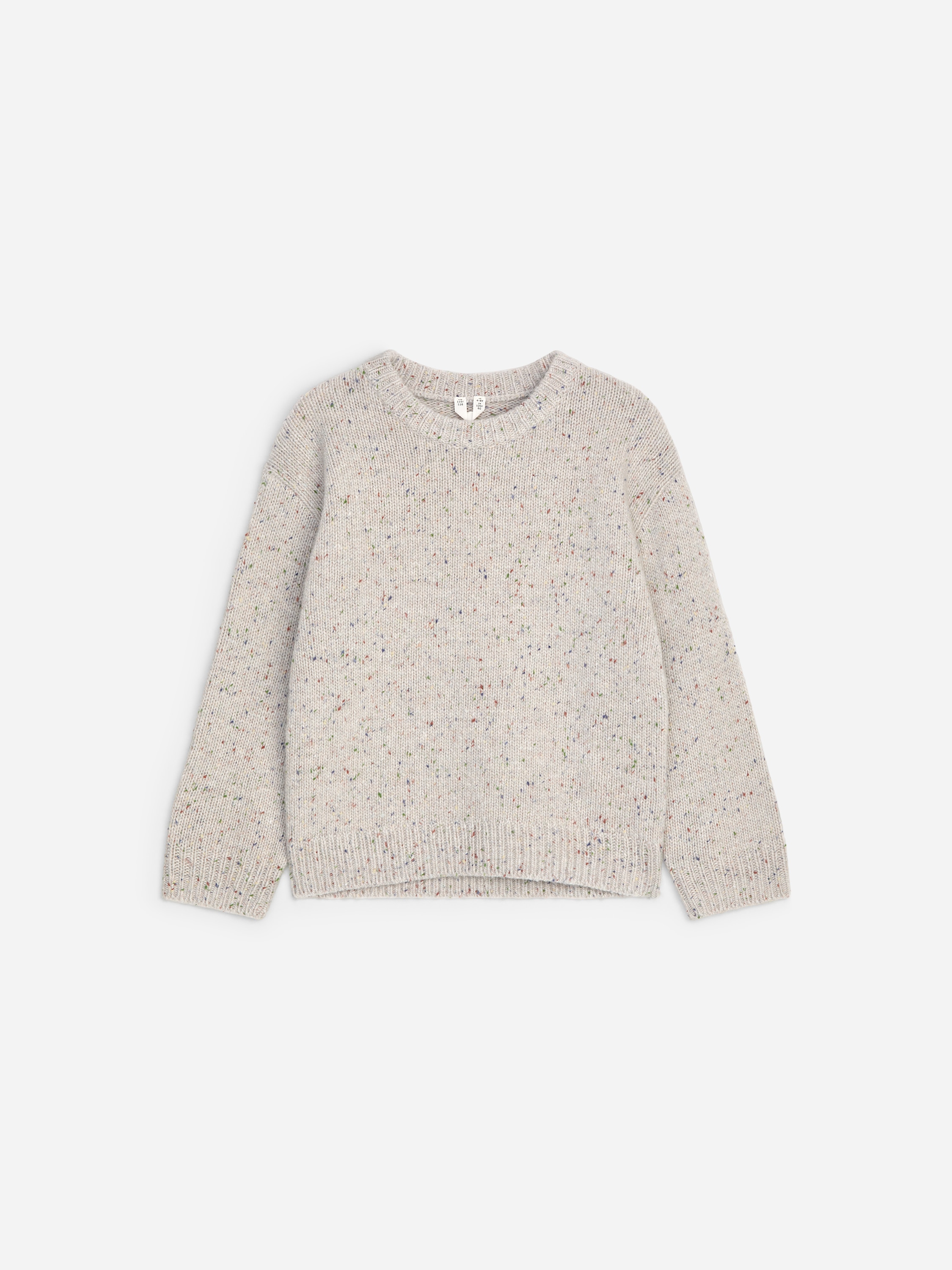 Maglione chunky - Bianco sporco/Verde