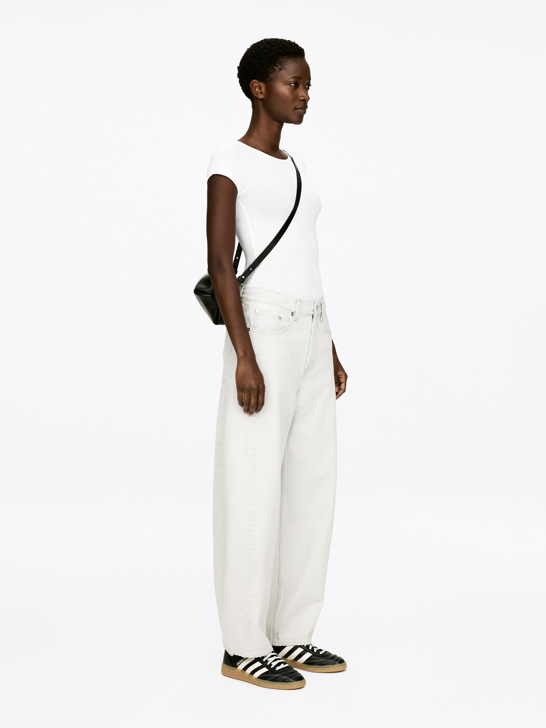 T-shirt ajusté LUNA - Blanc - Slim fit - Femme - StillMedia/Lookbook - 7