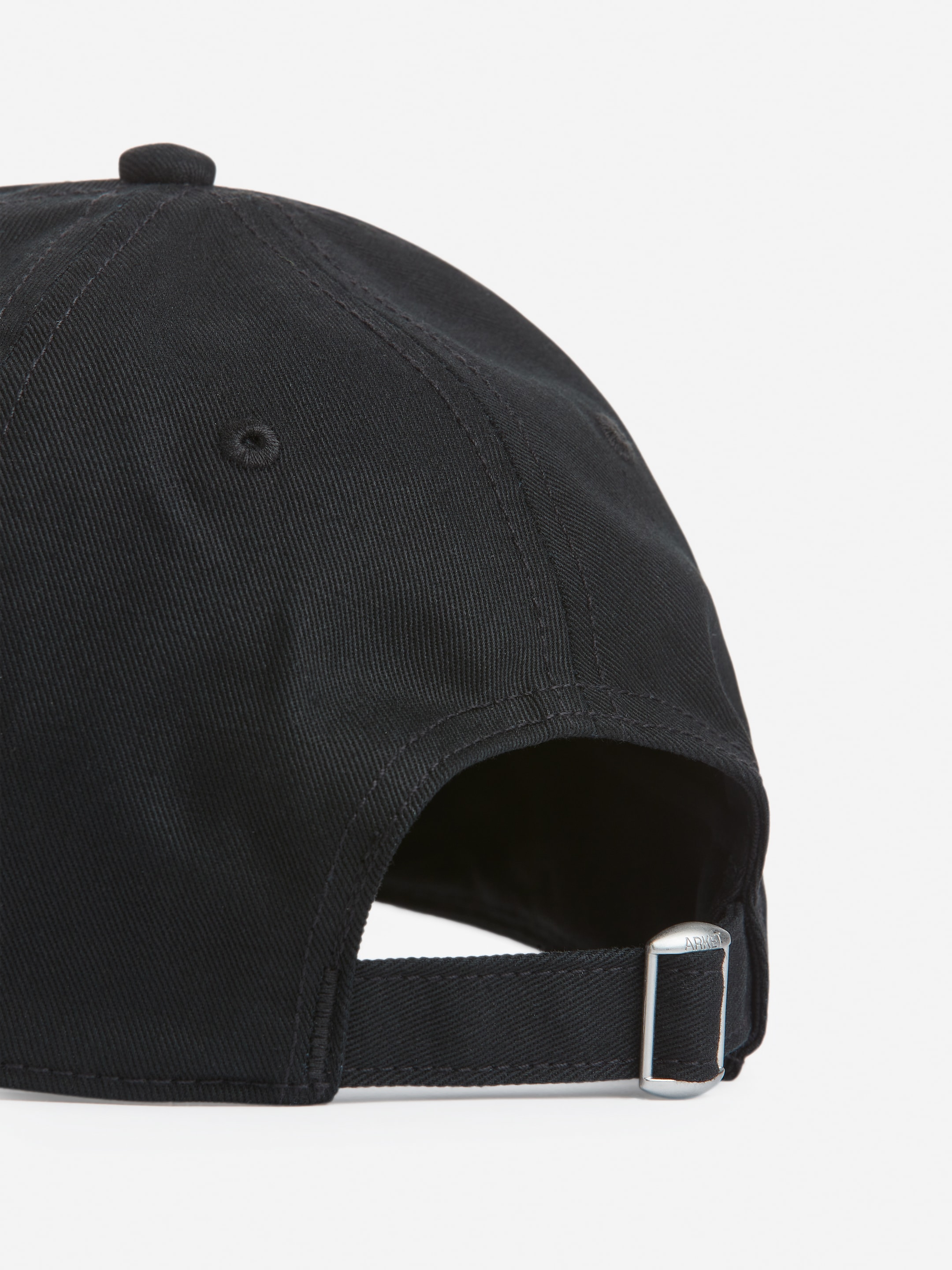 Keps i bomullstwill - Svart - Men - StillMedia/DescriptiveDetail - 3