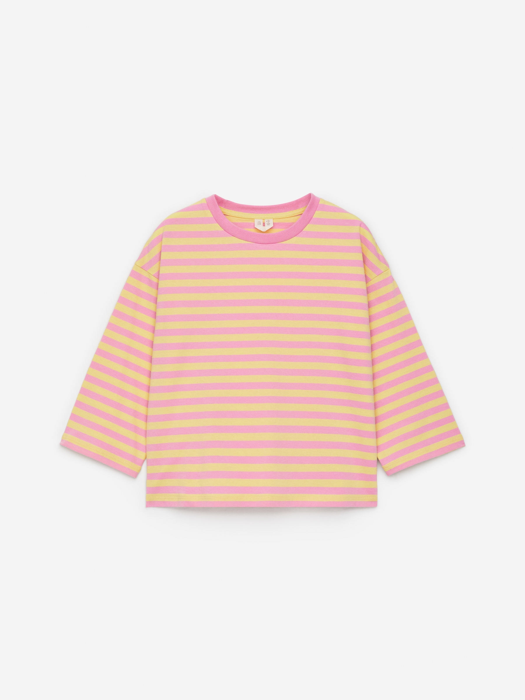 Langarm-T-Shirt - Rosa/Gelb - Regular Fit - Children - StillMedia/DescriptiveStillLife - 3