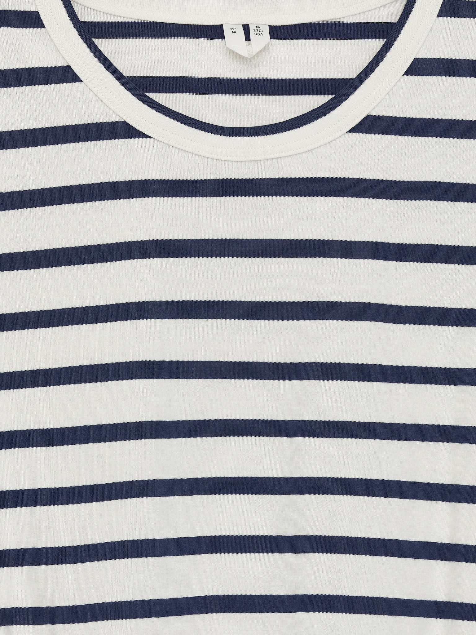 T-shirt d'épaisseur moyenne - Bleu foncé/Blanc cassé - 2