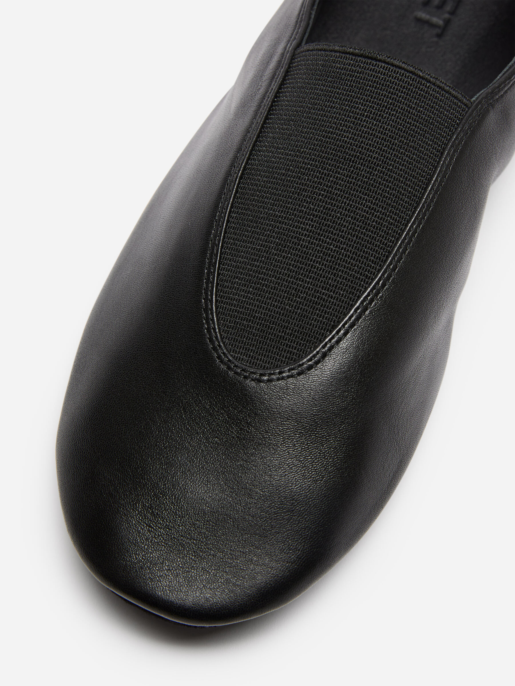 Sporty leather ballerinas - Black - Women - StillMedia/DescriptiveDetail - 2