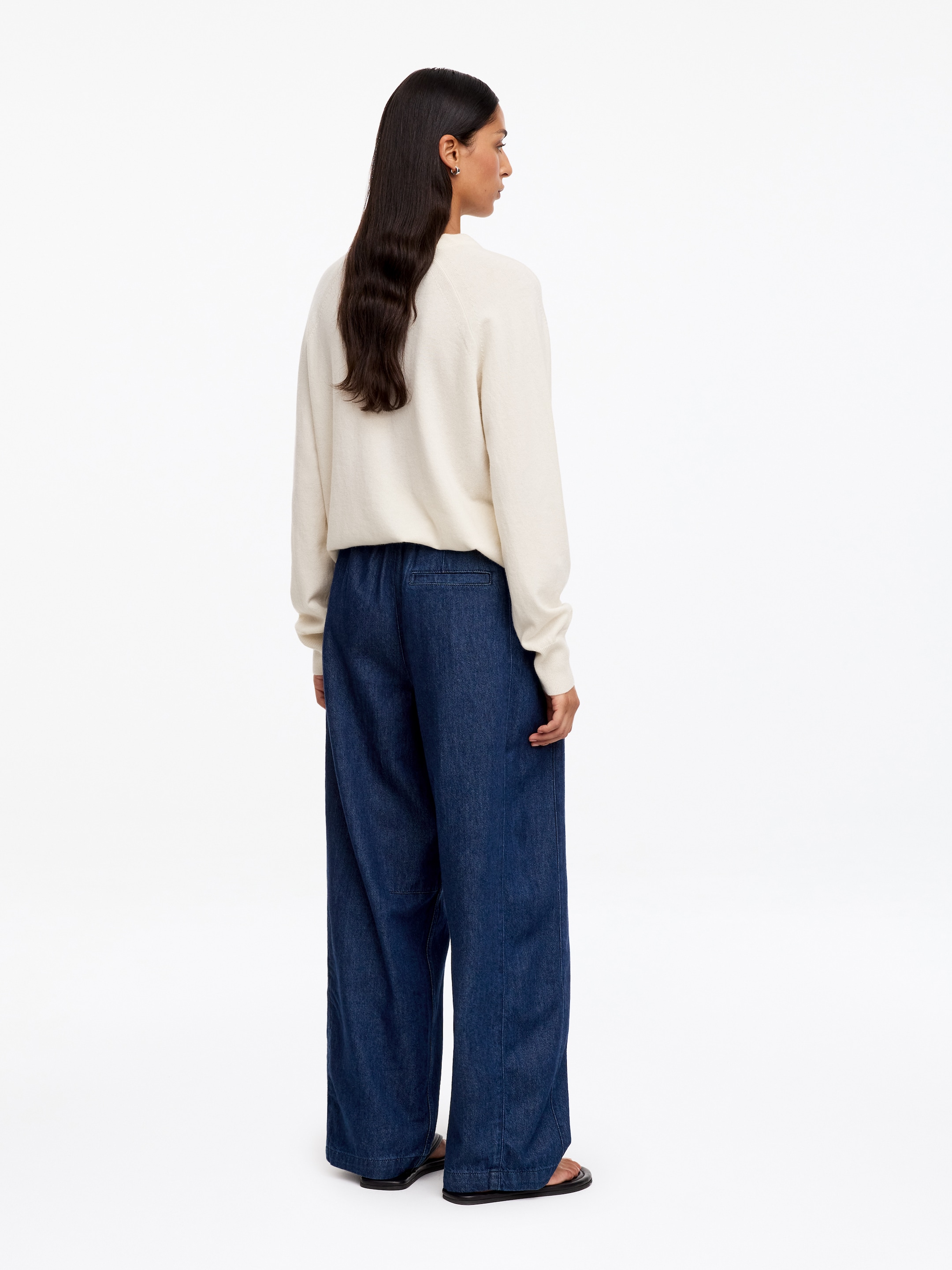 Pantalones vaqueros con silueta barrel - Azul - Corte estándar - women - StillMedia/Lookbook - 4