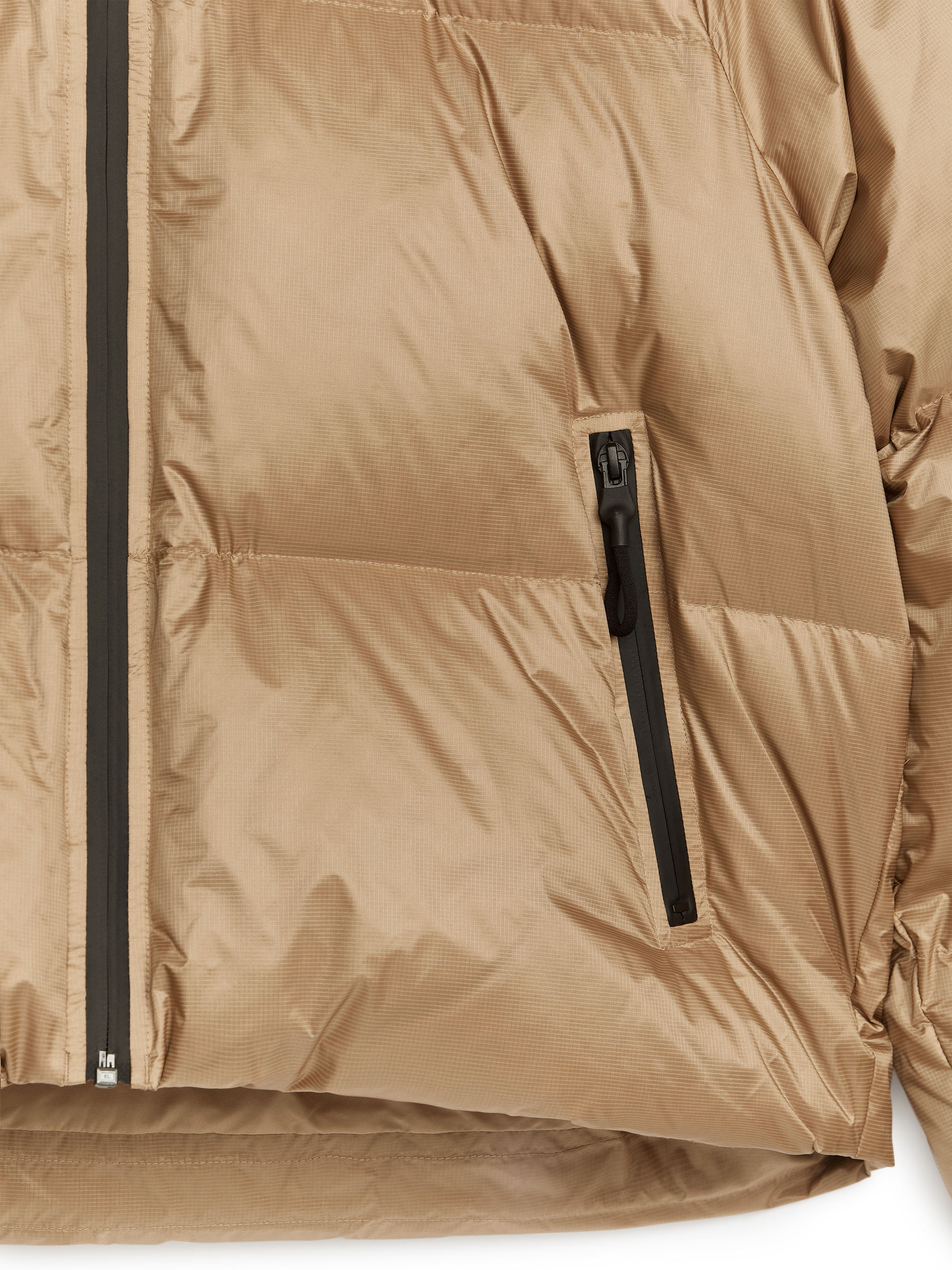 Down Puffer Jacket - Beige - Regular fit - Women - StillMedia/DescriptiveDetail - 1