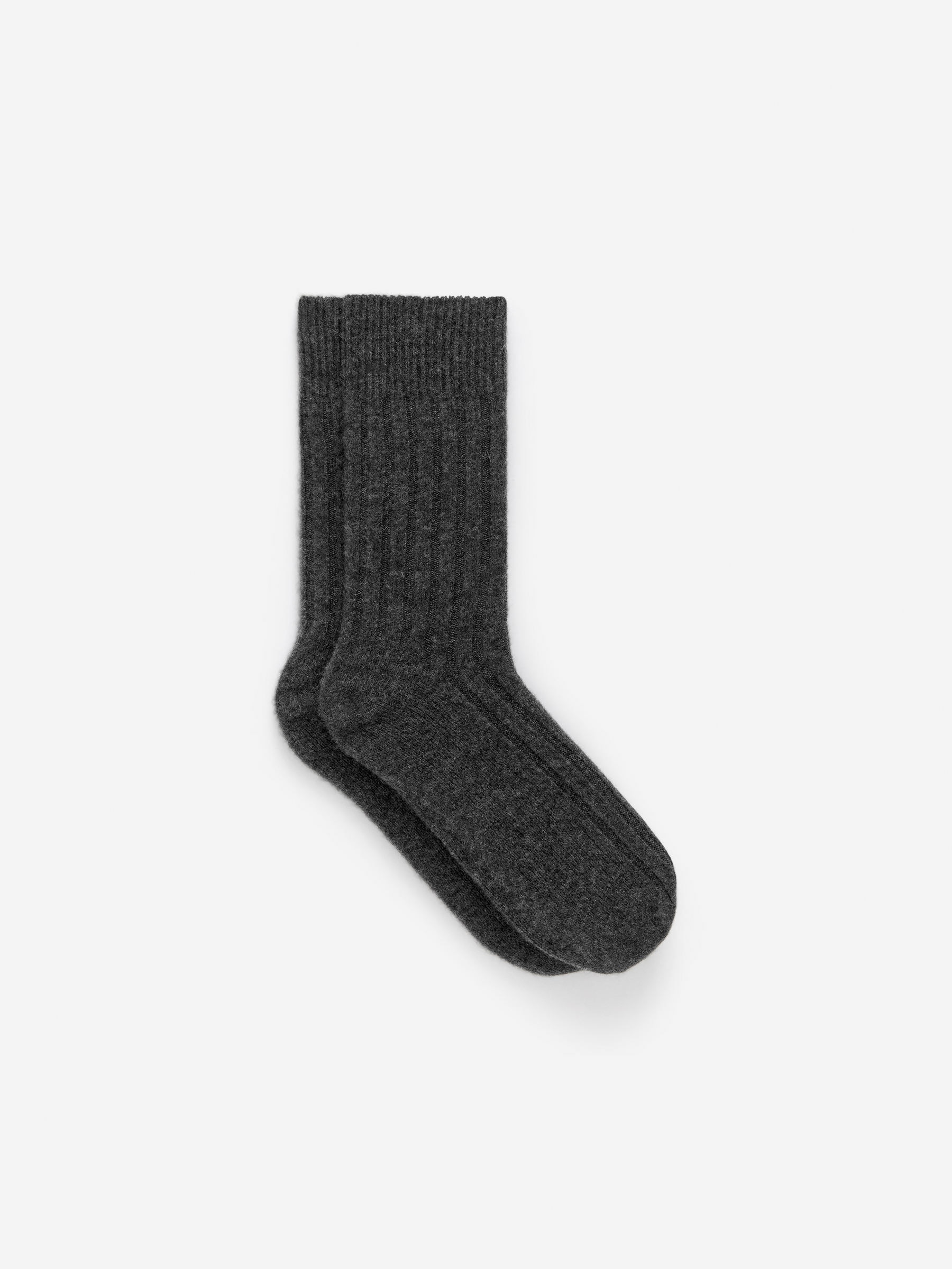 Socken aus Kaschmirmischung-#333538-17054