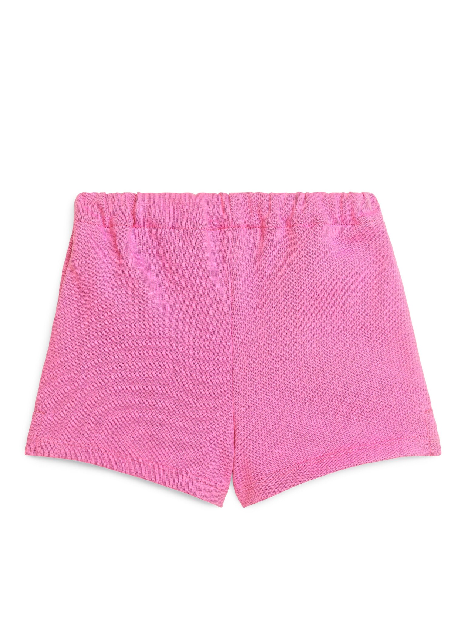 Cotton Terry Shorts - Pink/Khaki Green - 2